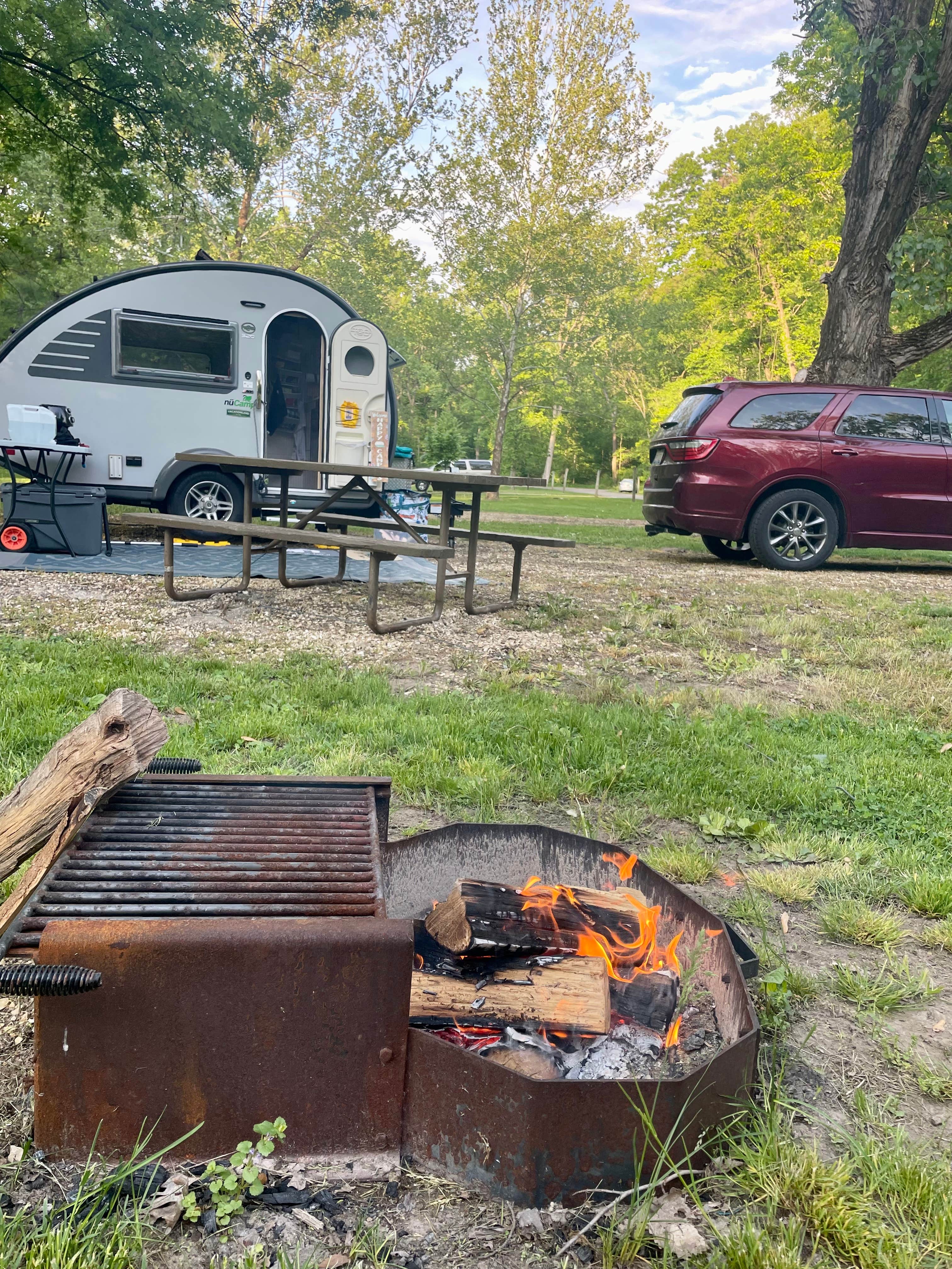 Stephanie S.'s photo at Mississippi Palisades State Park Campground near Lena, IL