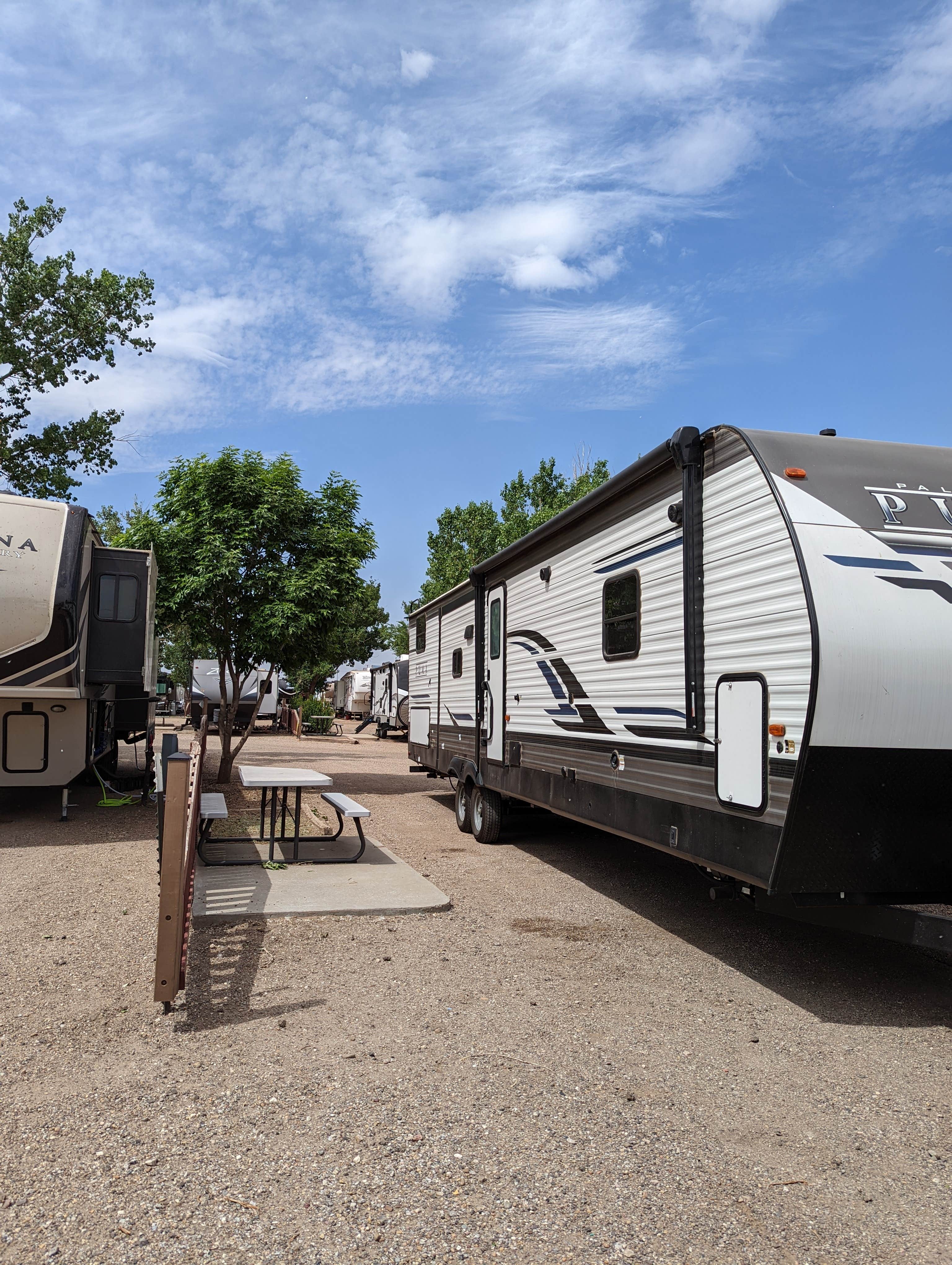 Alicia's photo of rv camping at Fort Amarillo RV Resort near Amarillo, TX