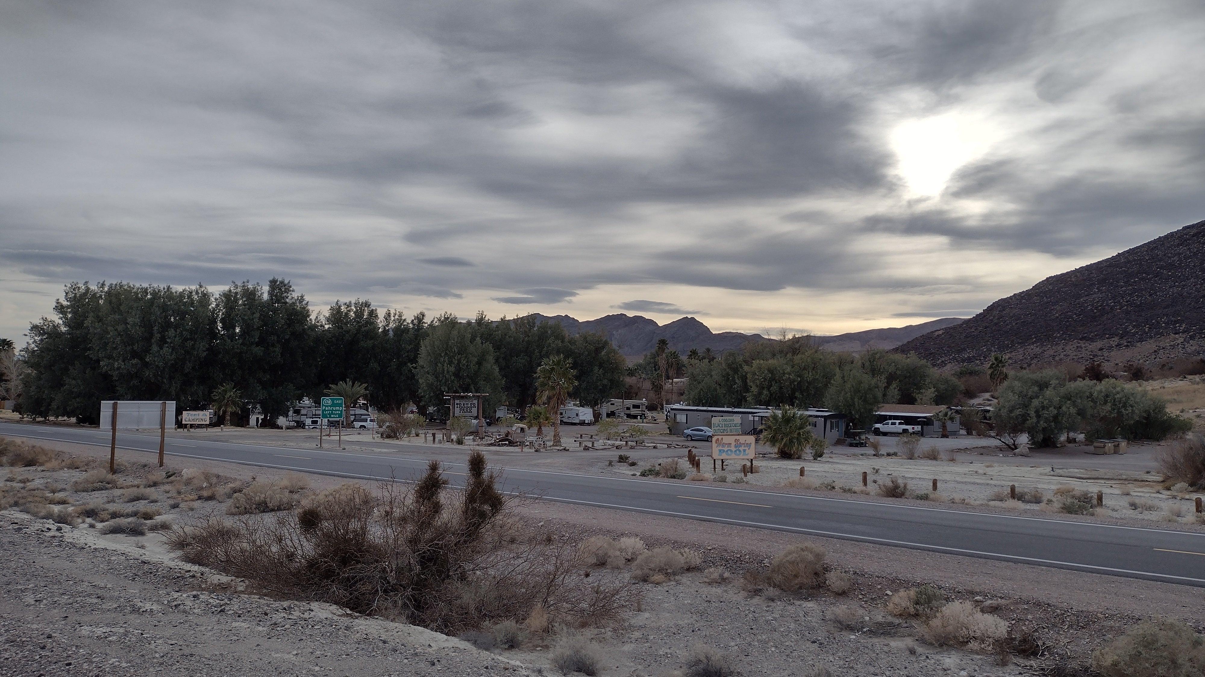 Camper submitted image from Shoshone RV Park - 2