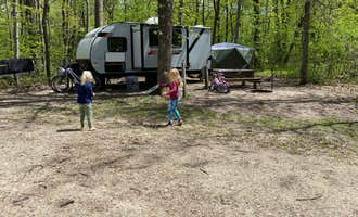 Camping near Equestrian Campground — Sibley State Park: Lake Koronis Regional Park, New London, Minnesota