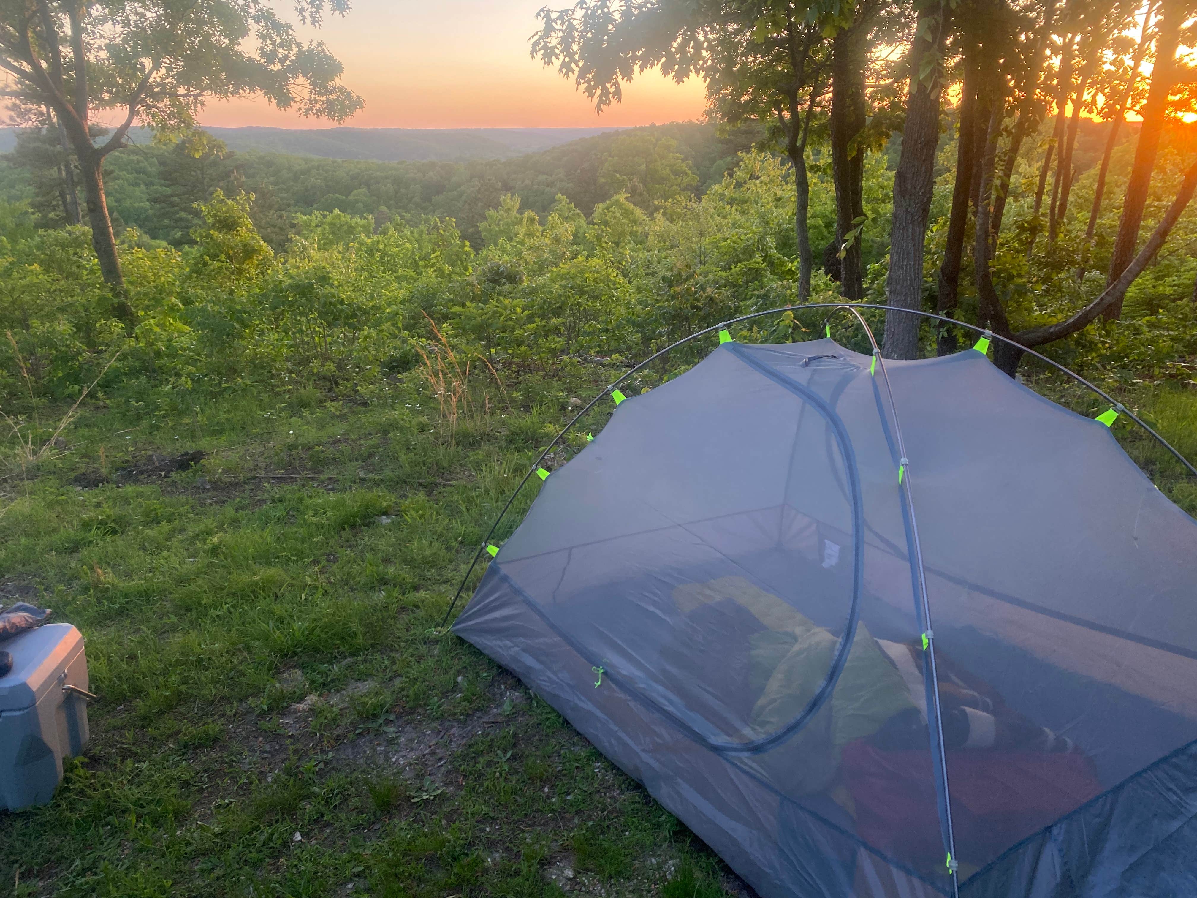 Camper-submitted photo at FS-2363 Dispersed Camping - Murphy Overlook near Hartshorn, MO