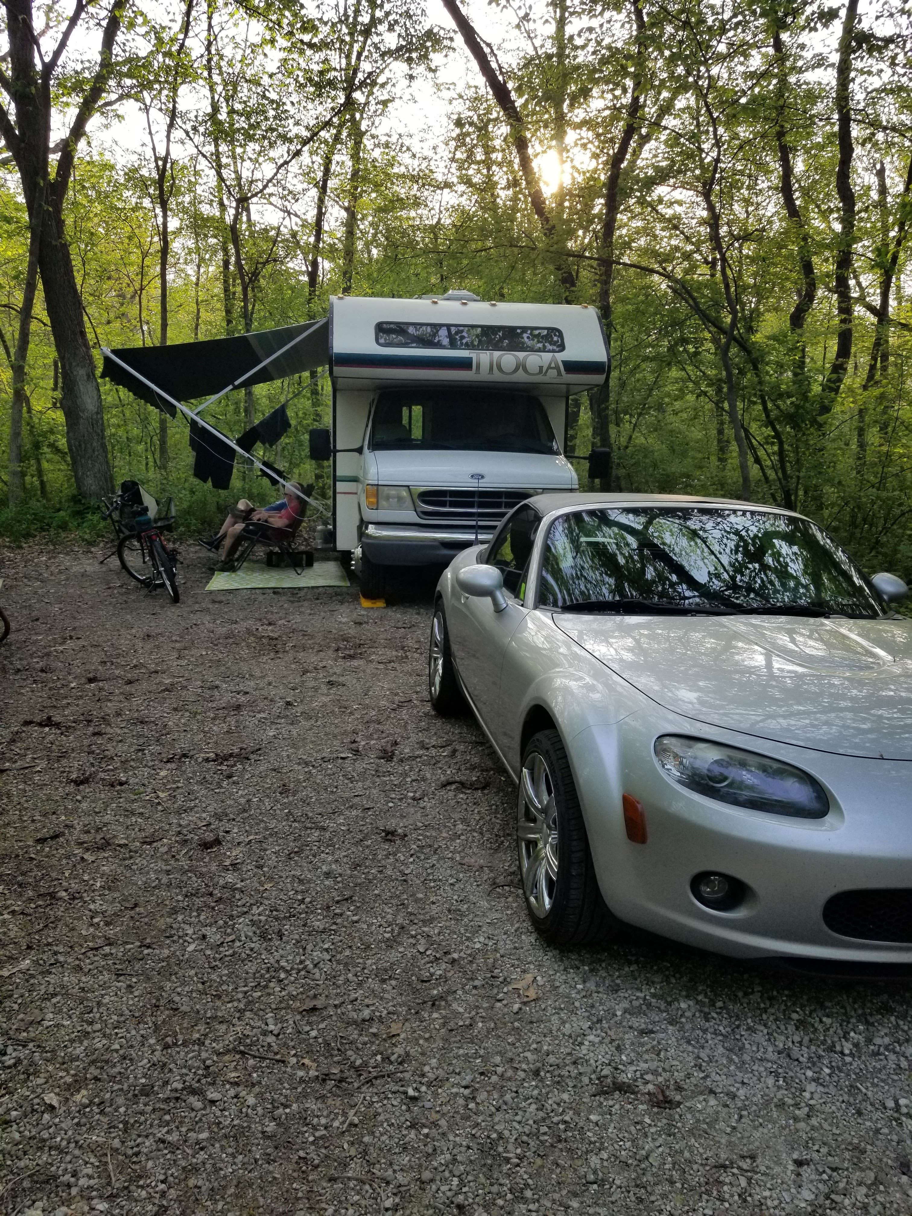 HpM R.'s photo of rv camping at Starved Rock Campground — Starved Rock State Park near Oglesby, IL