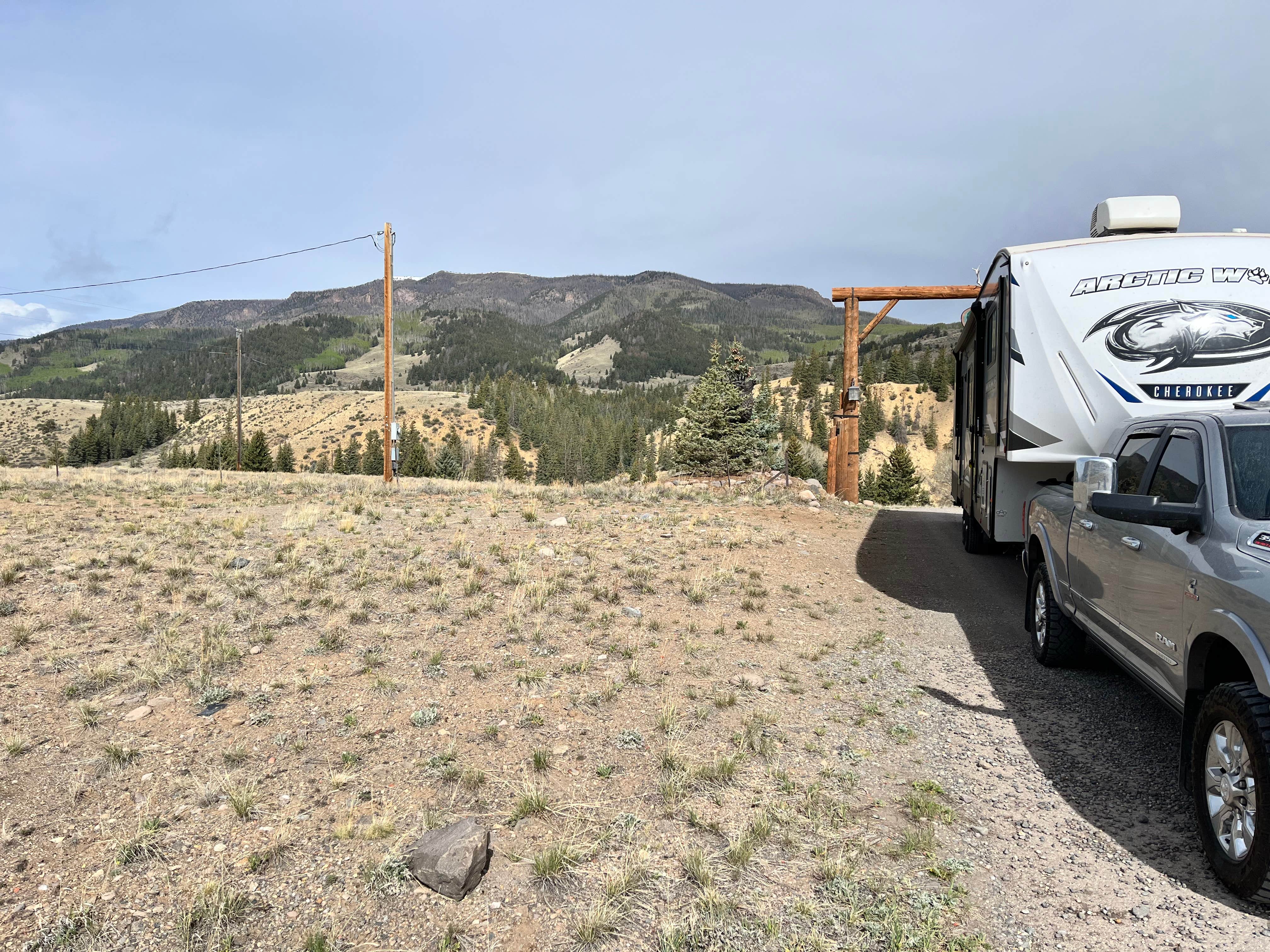 Damon R.'s photo of rv camping at Antlers Rio Grande Lodge and RV Park near Del Norte, CO