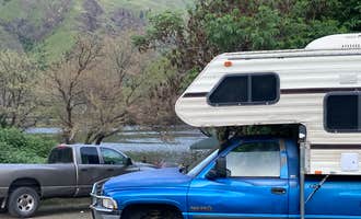 Camping near Ice Lake: Copper Creek Campground, Oxbow, Oregon