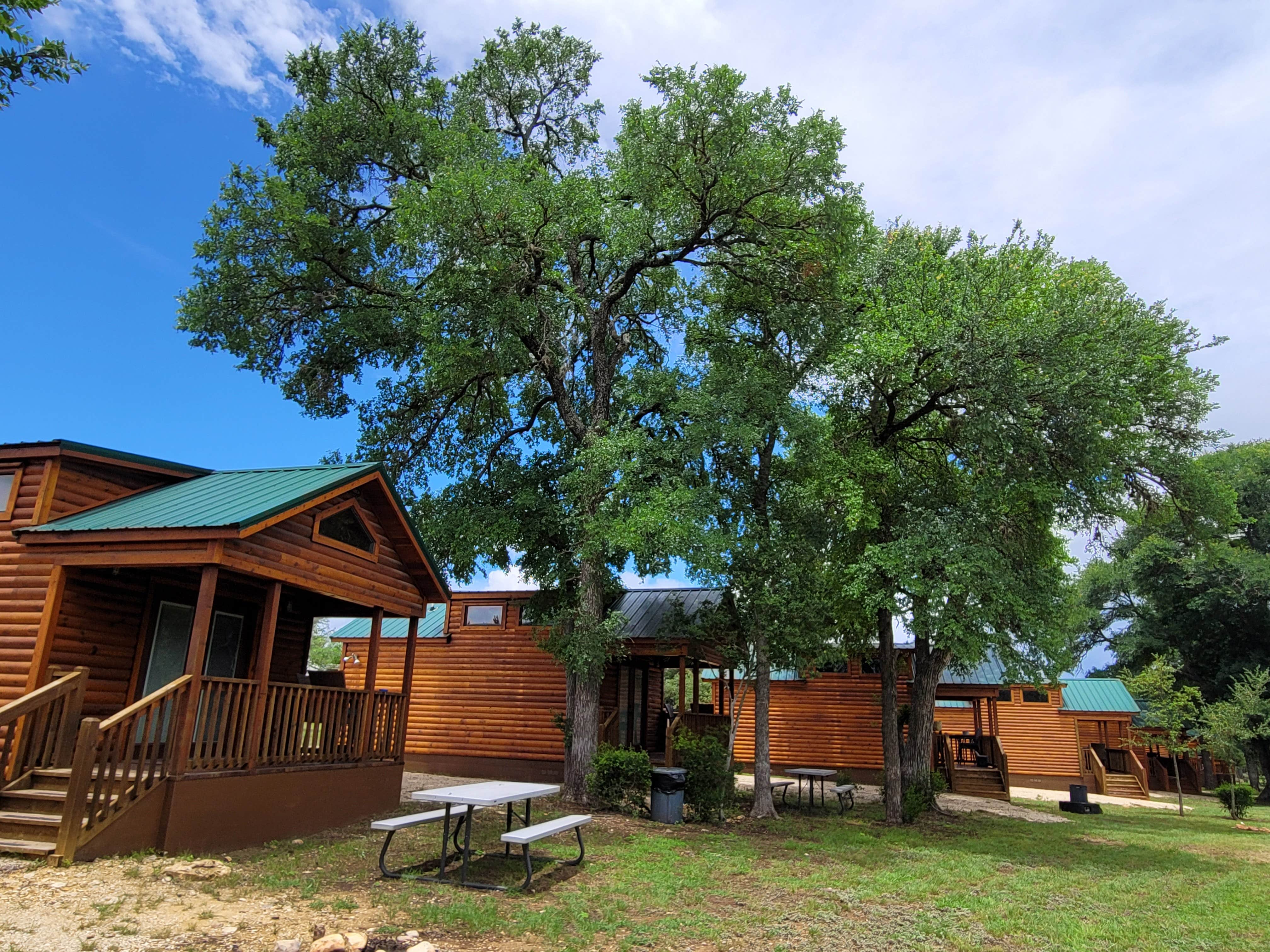 Jennifer G.'s photo of a cabin at Al's Hideaway Cabin and RV Rentals, LLC near San Antonio, TX