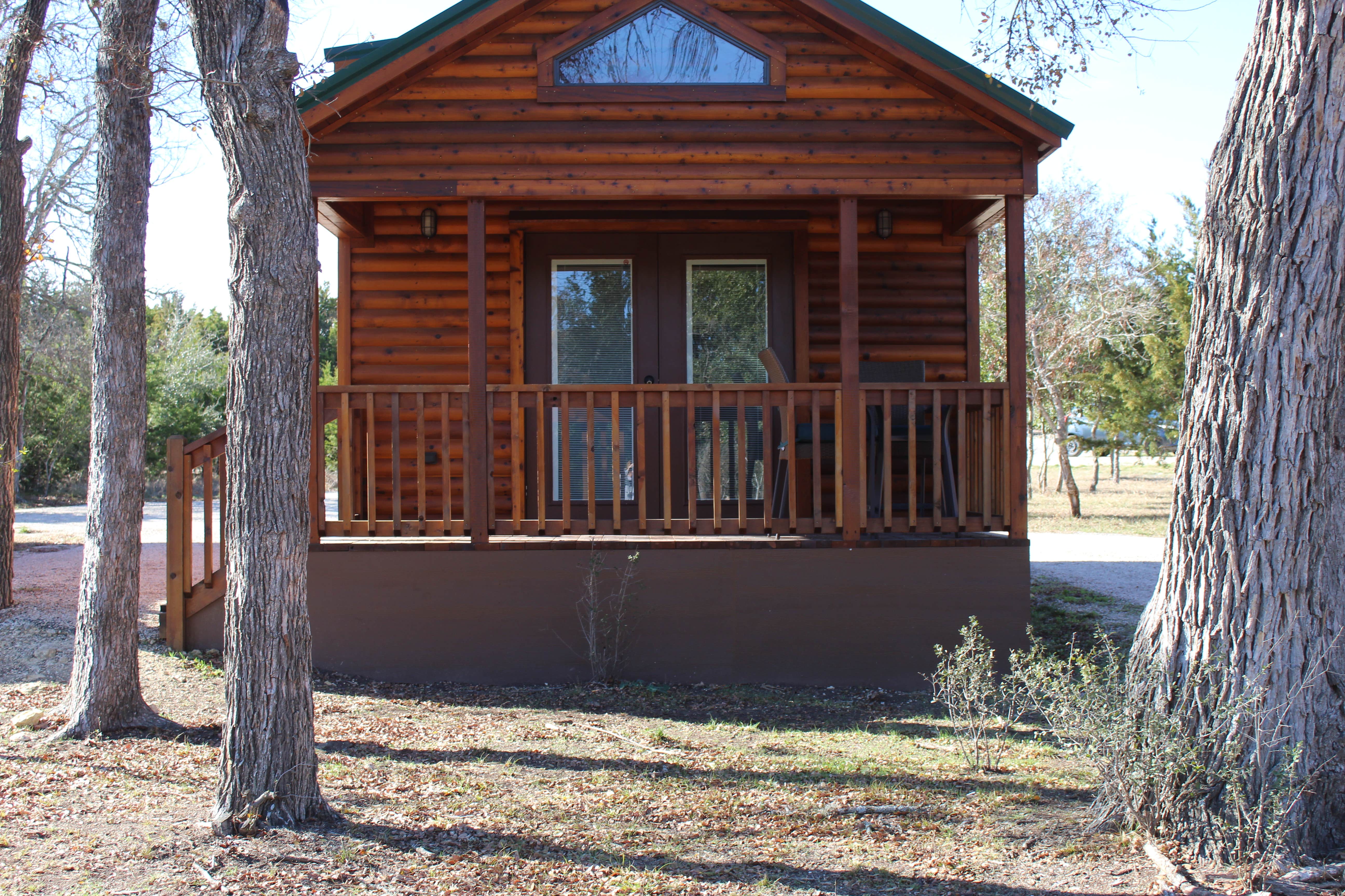 Jennifer G.'s photo of a cabin at Al's Hideaway Cabin and RV Rentals, LLC near San Antonio, TX
