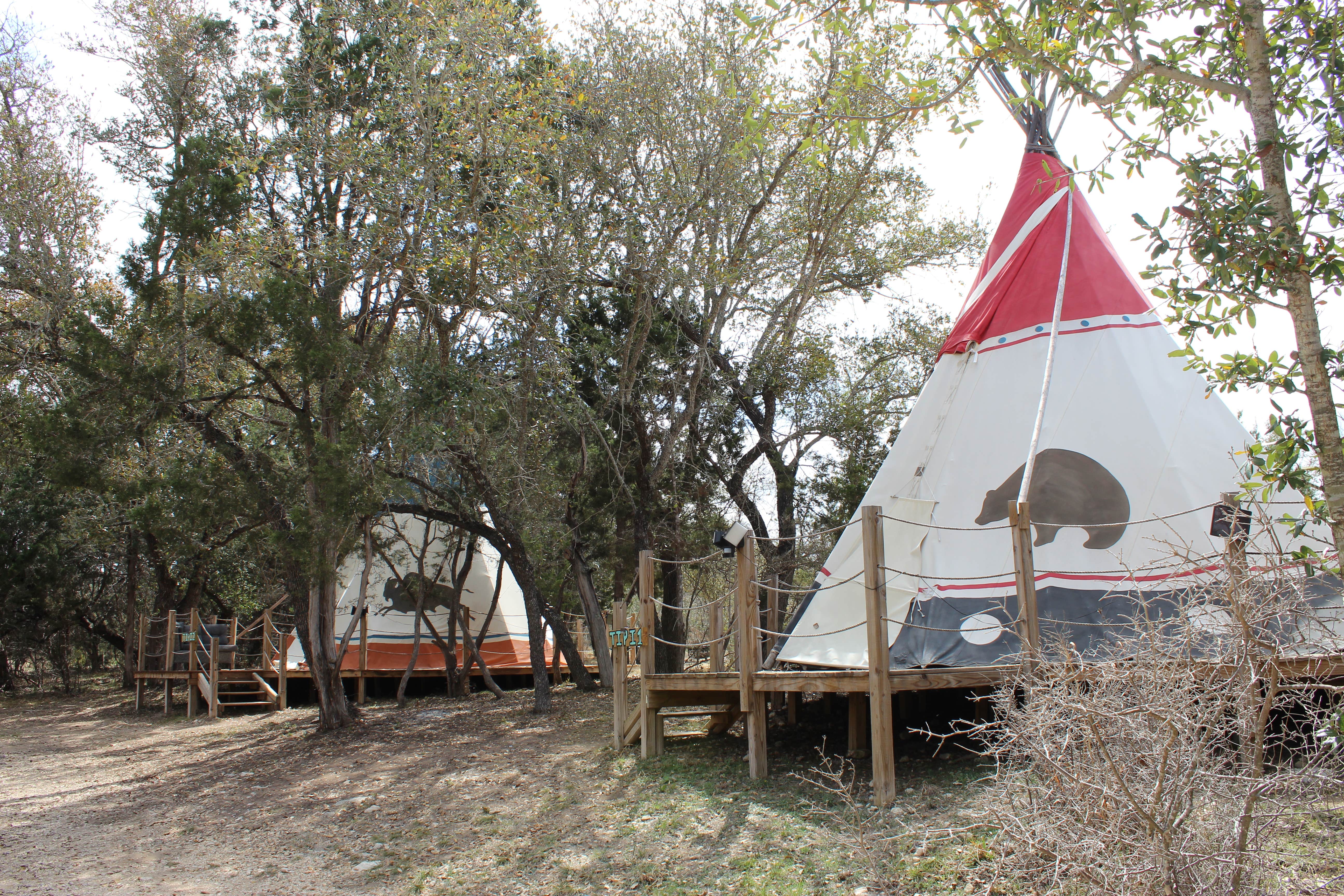 Jennifer G.'s photo at Al's Hideaway Cabin and RV Rentals, LLC near Comfort, TX