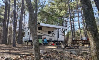 Fancy's photo of rv camping at Fancy Hill Cabins and RV Park LLC near De Queen, AR