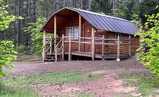 L's photo of a cabin at Chief Miwaleta RV Park & Campground near Phoenix, OR