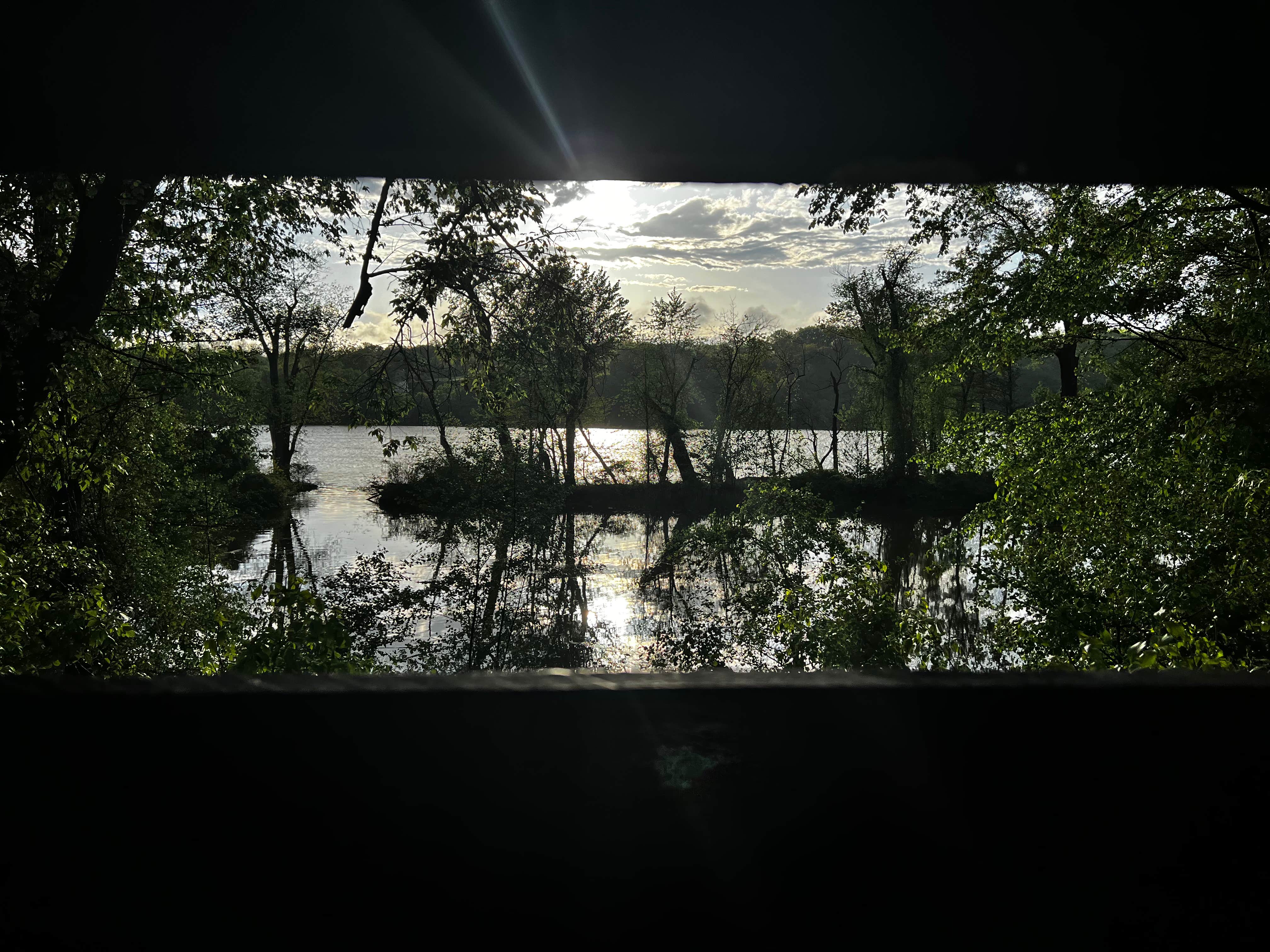 Camper-submitted photo at Schodack Island State Park Campground near West Stockbridge, MA