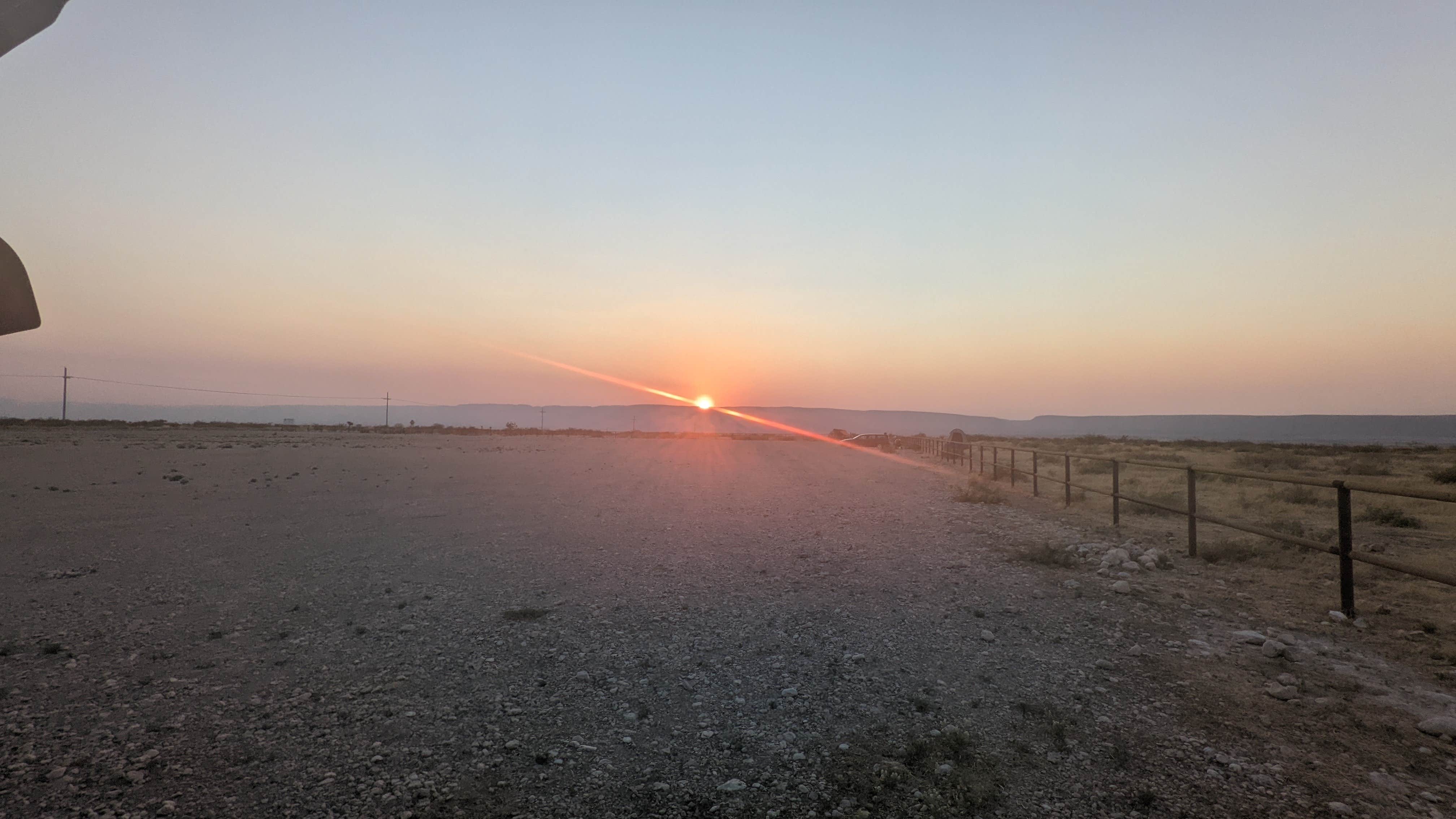 Amanda M.'s photo of a dispersed camping area at Chosa Campground near Salt Flat, TX