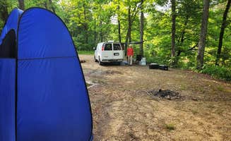 Fred S.'s photo of a dispersed camping area at Middle Fork Dispersed Site AR Ozarks near Russellville, AR