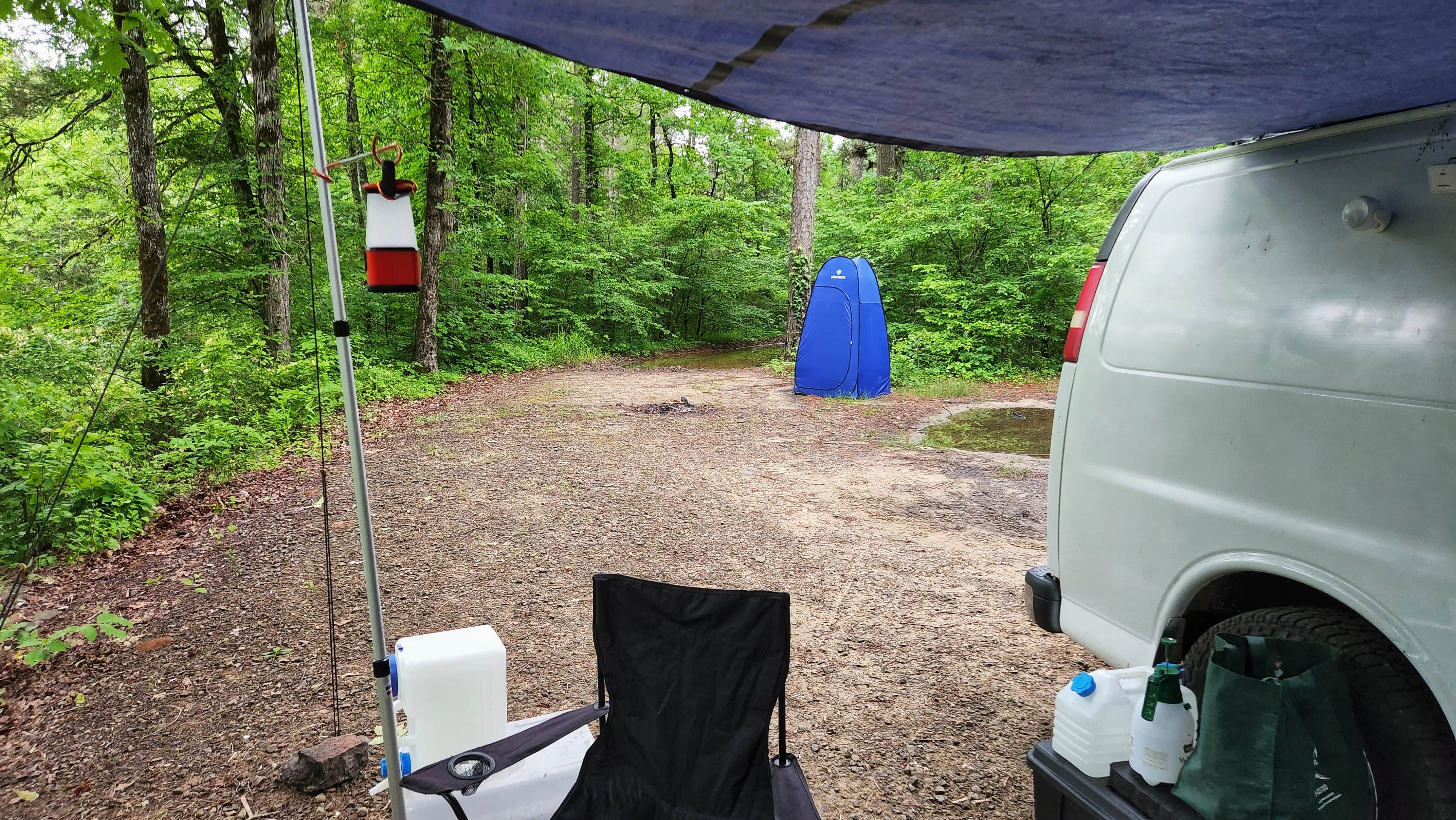 Camper-submitted photo at Middle Fork Dispersed Site AR Ozarks near Buffalo National River