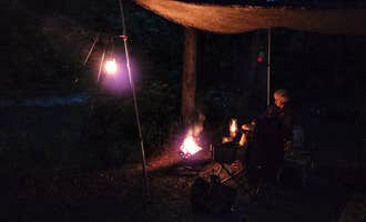 Camping near Sam's Throne Recreation Area: Middle Fork Dispersed Site AR Ozarks, Hector, Arkansas