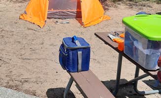 Ruben S.'s photo of tent camping at South Channel Campground near Cedar Springs, MI