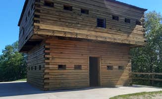 Ruben S.'s photo of glamping accommodations at South Channel Campground near Ada, MI