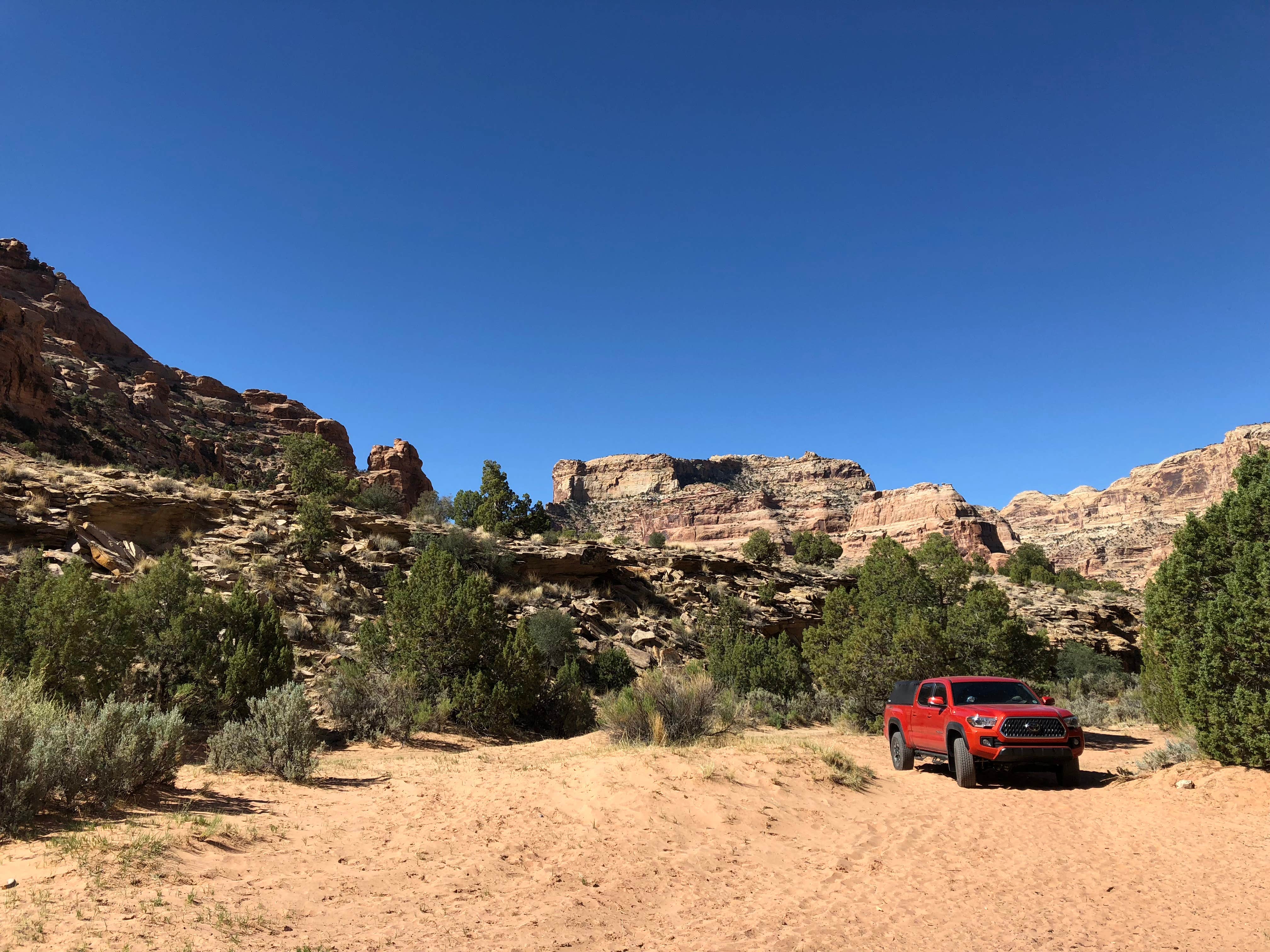 Camper submitted image from Dispersed Campground - goblin valley - 5