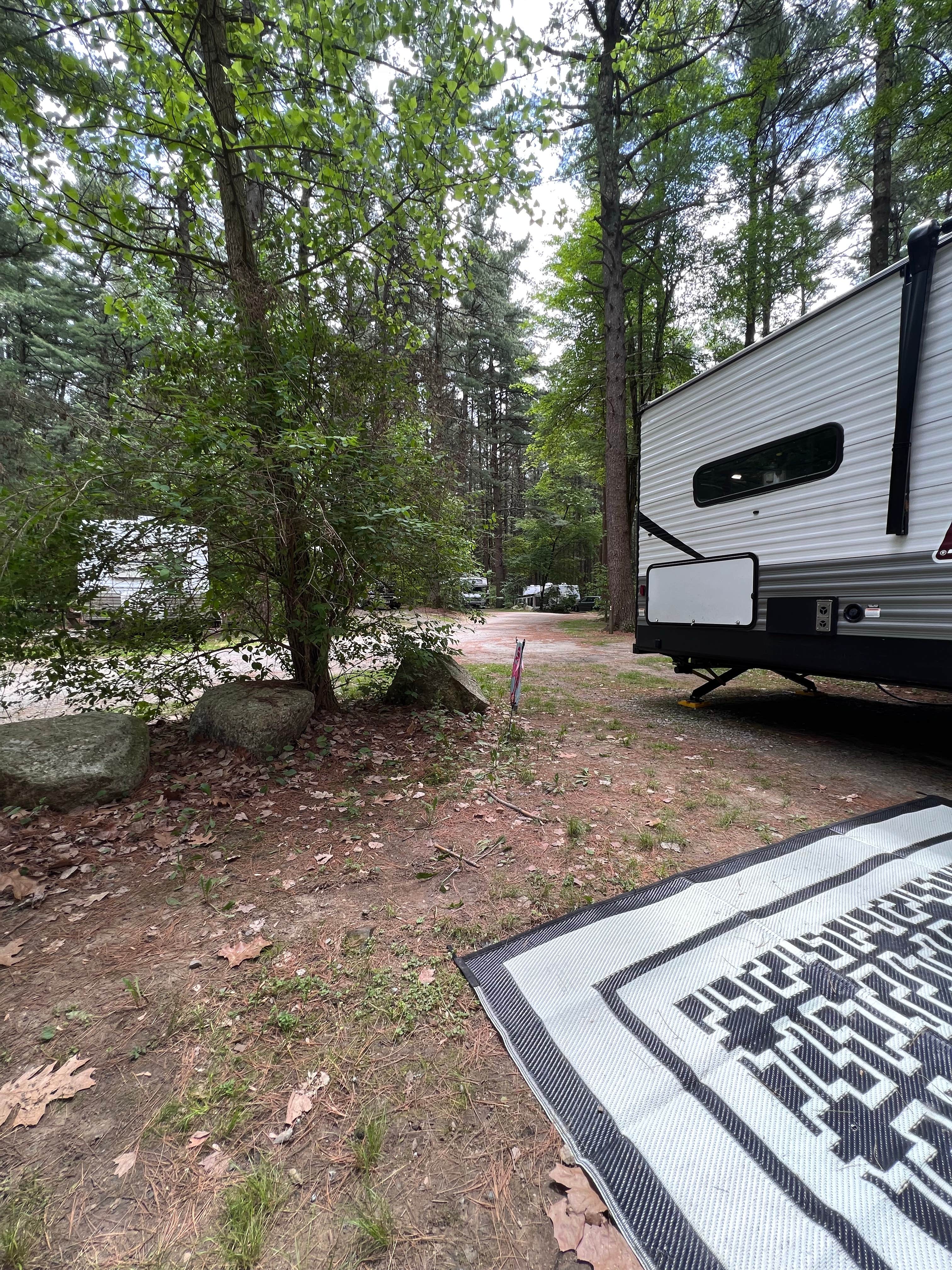 Brittany V.'s photo of rv camping at Spacious Skies Minute Man near Fayville, MA