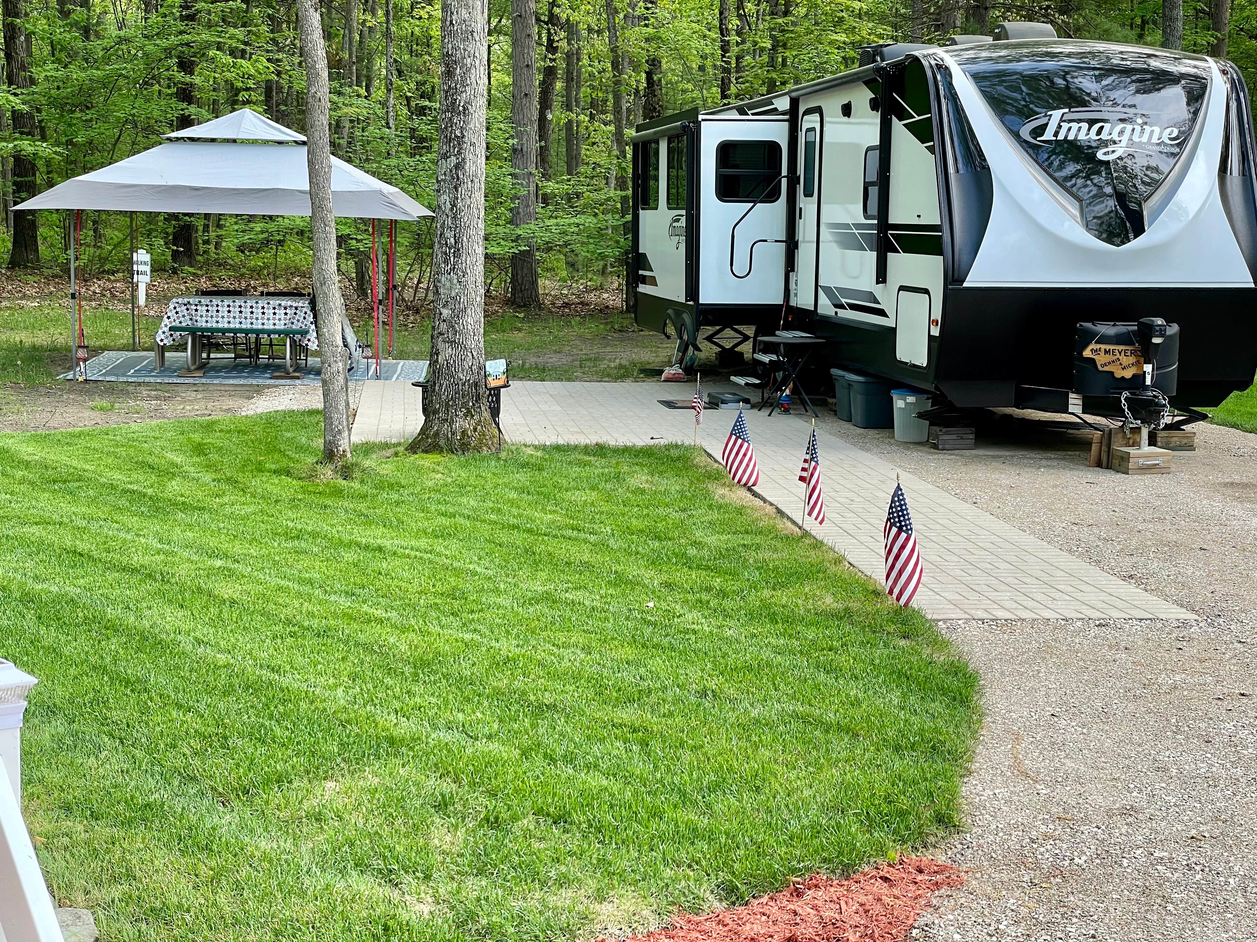 Terrell D.'s photo of rv camping at Indian River RV Resort near Gaylord, MI