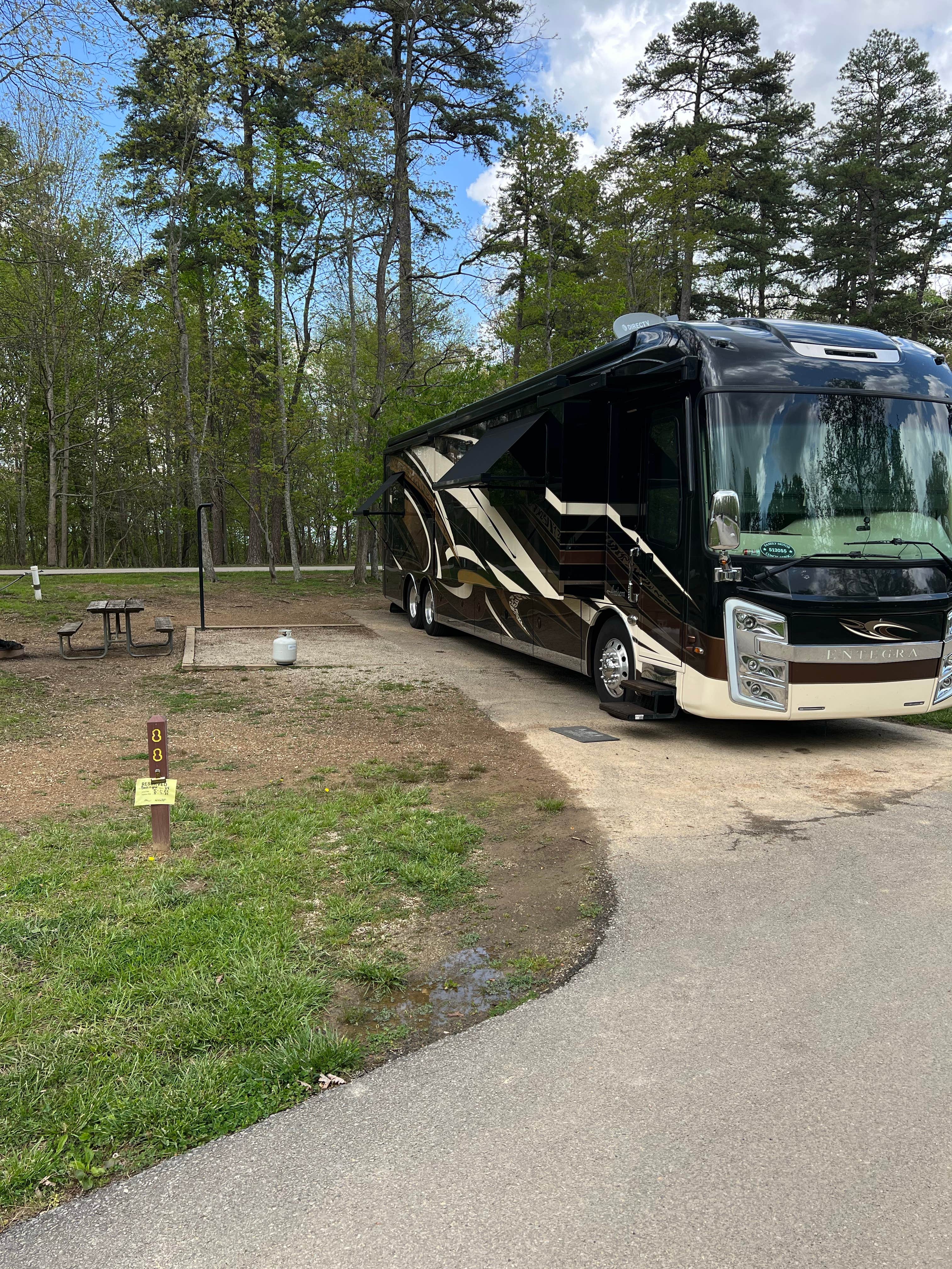 Bill B.'s photo of rv camping at Carter Caves State Resort Park Campground near Blue Creek, OH