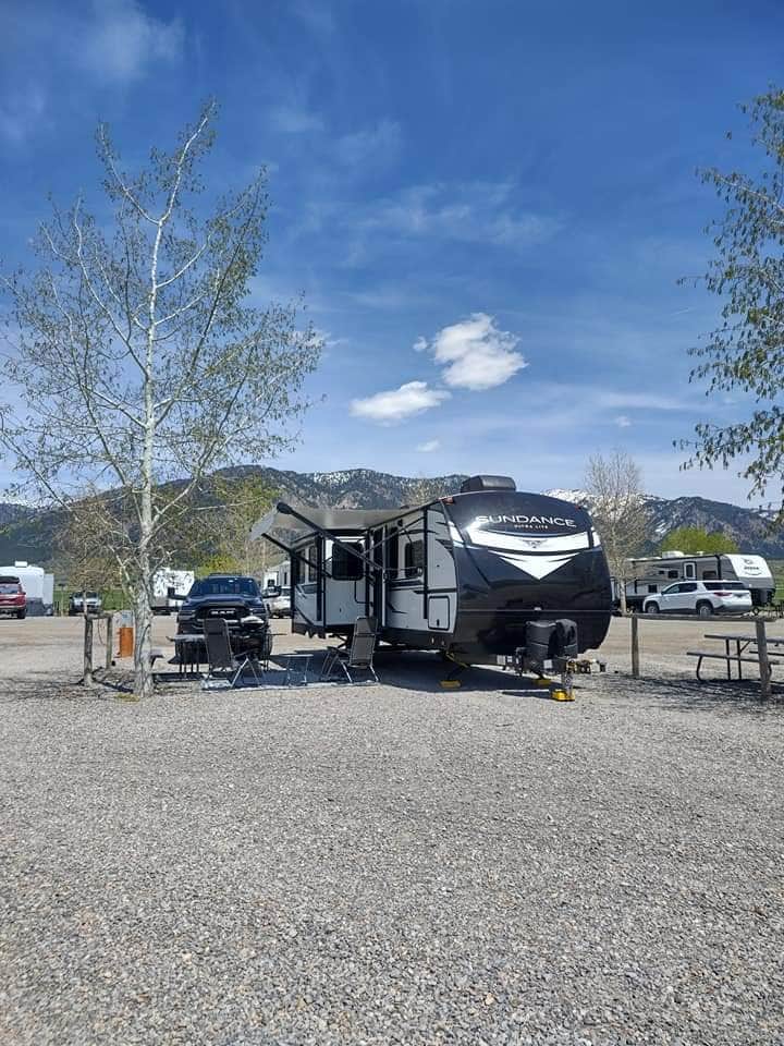 deb K.'s photo of rv camping at Wolf Den RV Park near Auburn, WY