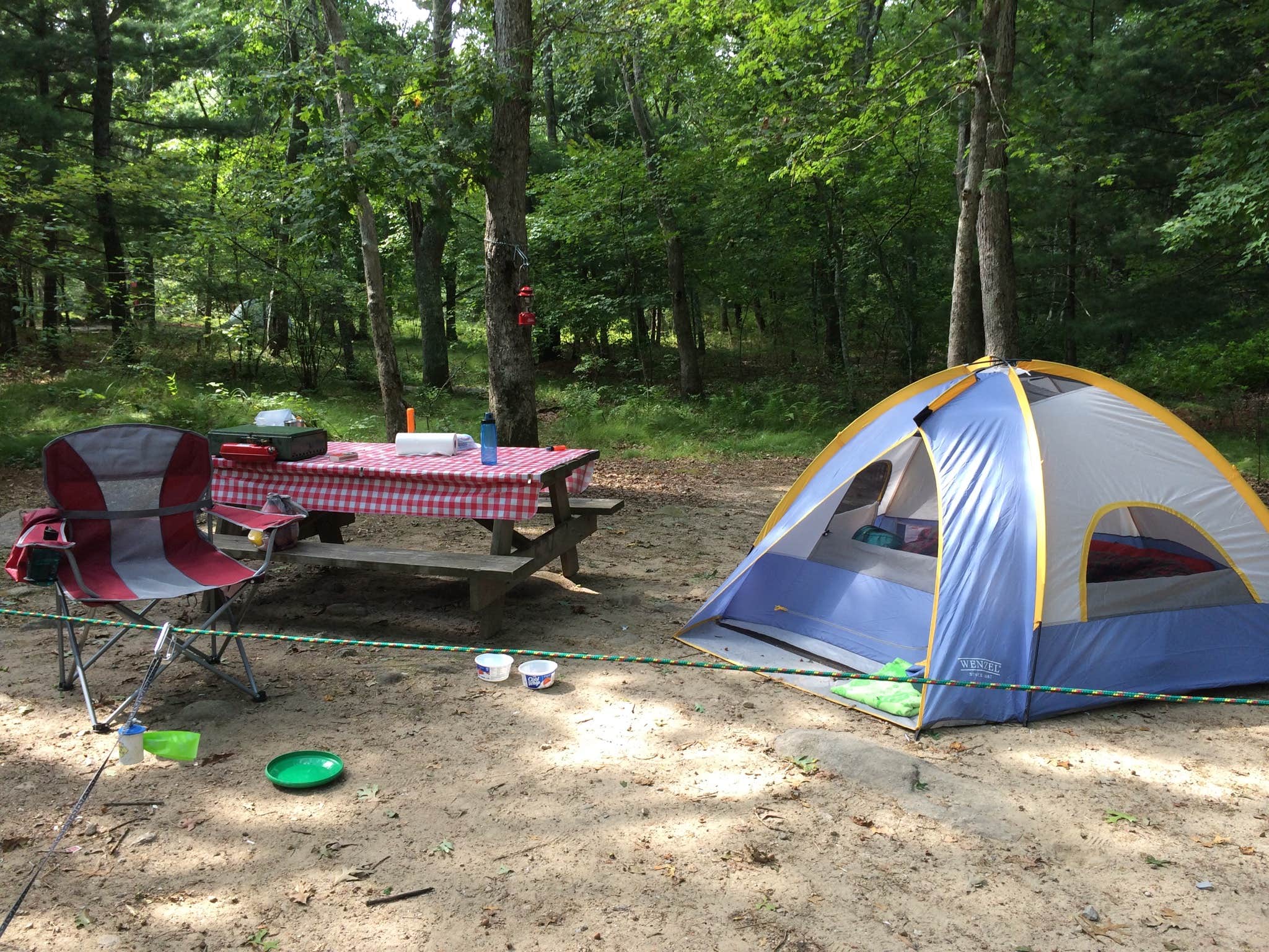 Katelain T.'s photo at Burlingame State Park Campground near Kingston, RI