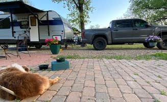 Amy E.'s photo of camping with pets at Miles City KOA near Colstrip, MT