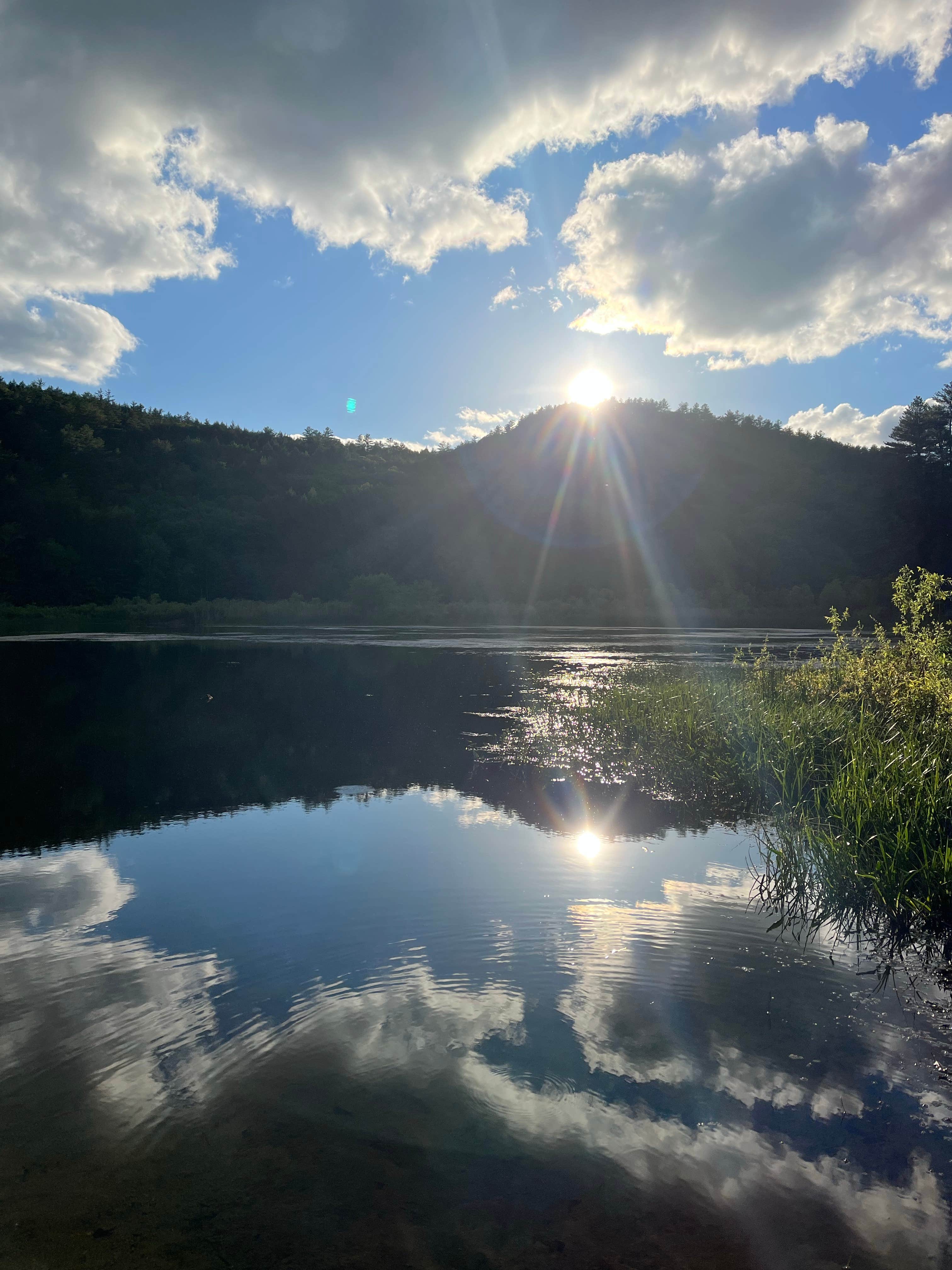 Camper-submitted photo at Crown Point Camping Area near Cornish, NH