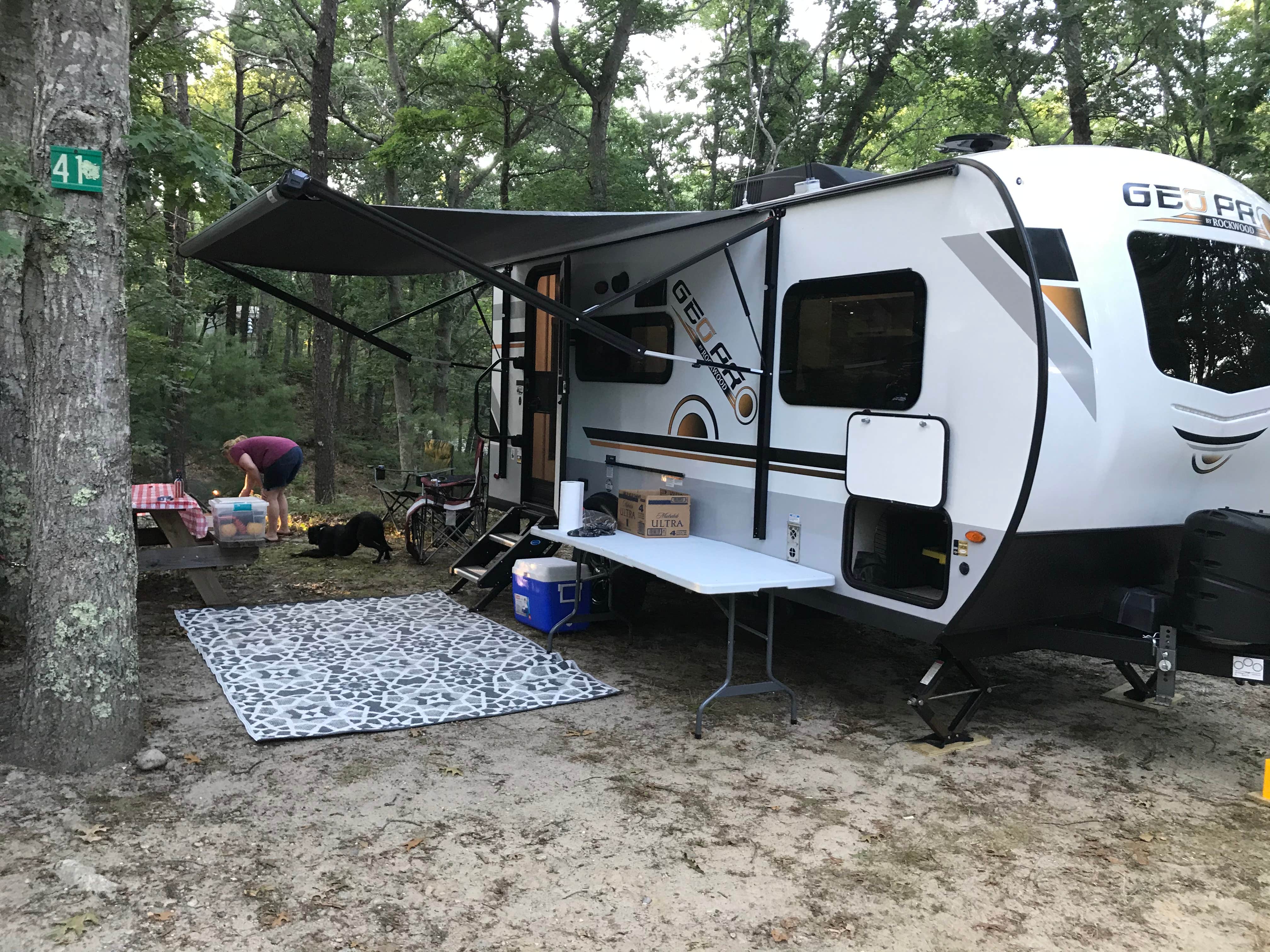 Franklin's photo of rv camping at Indianhead Resort near Sandwich, MA