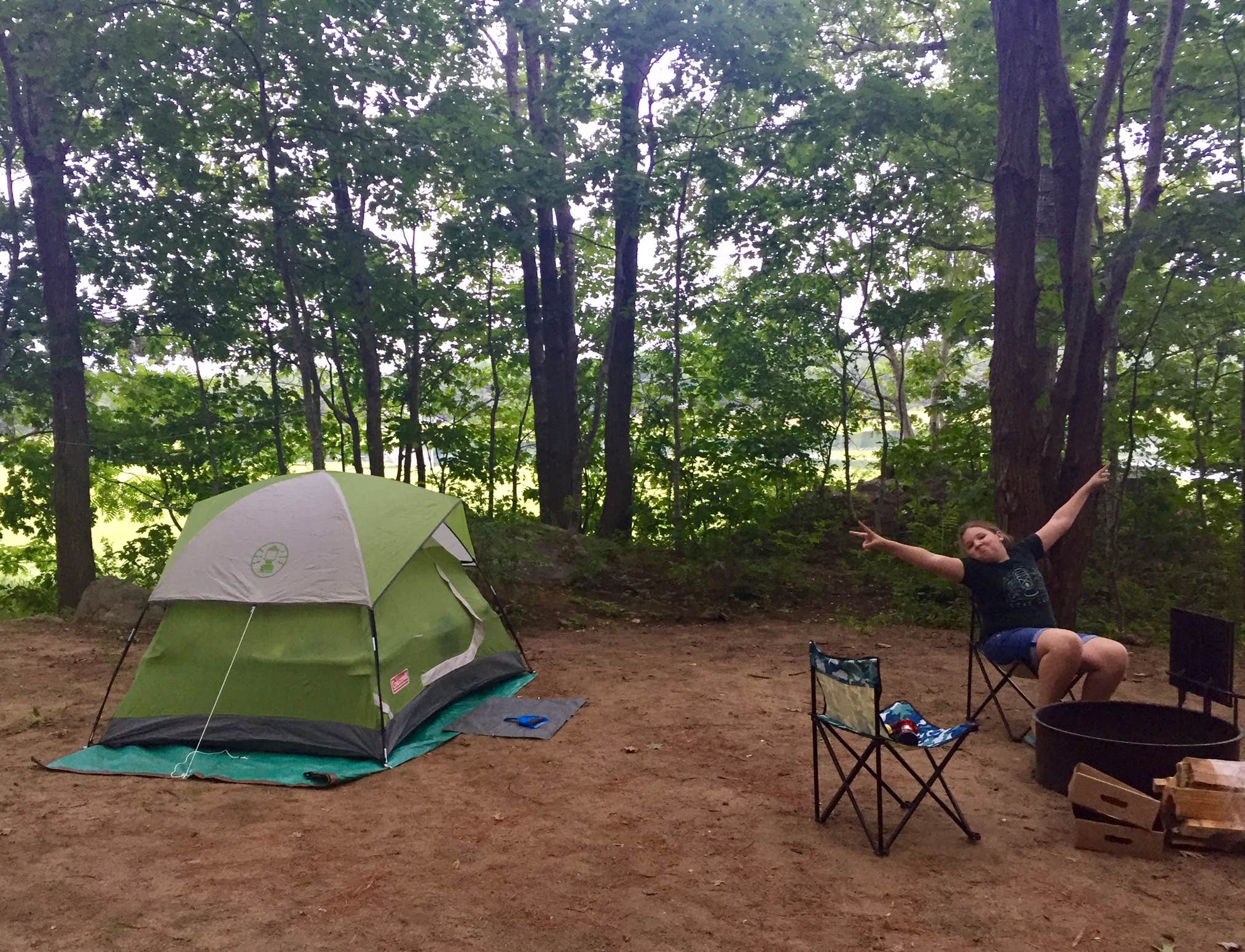 Michelle  .'s photo at Sandy Pines Campground near Wells, ME