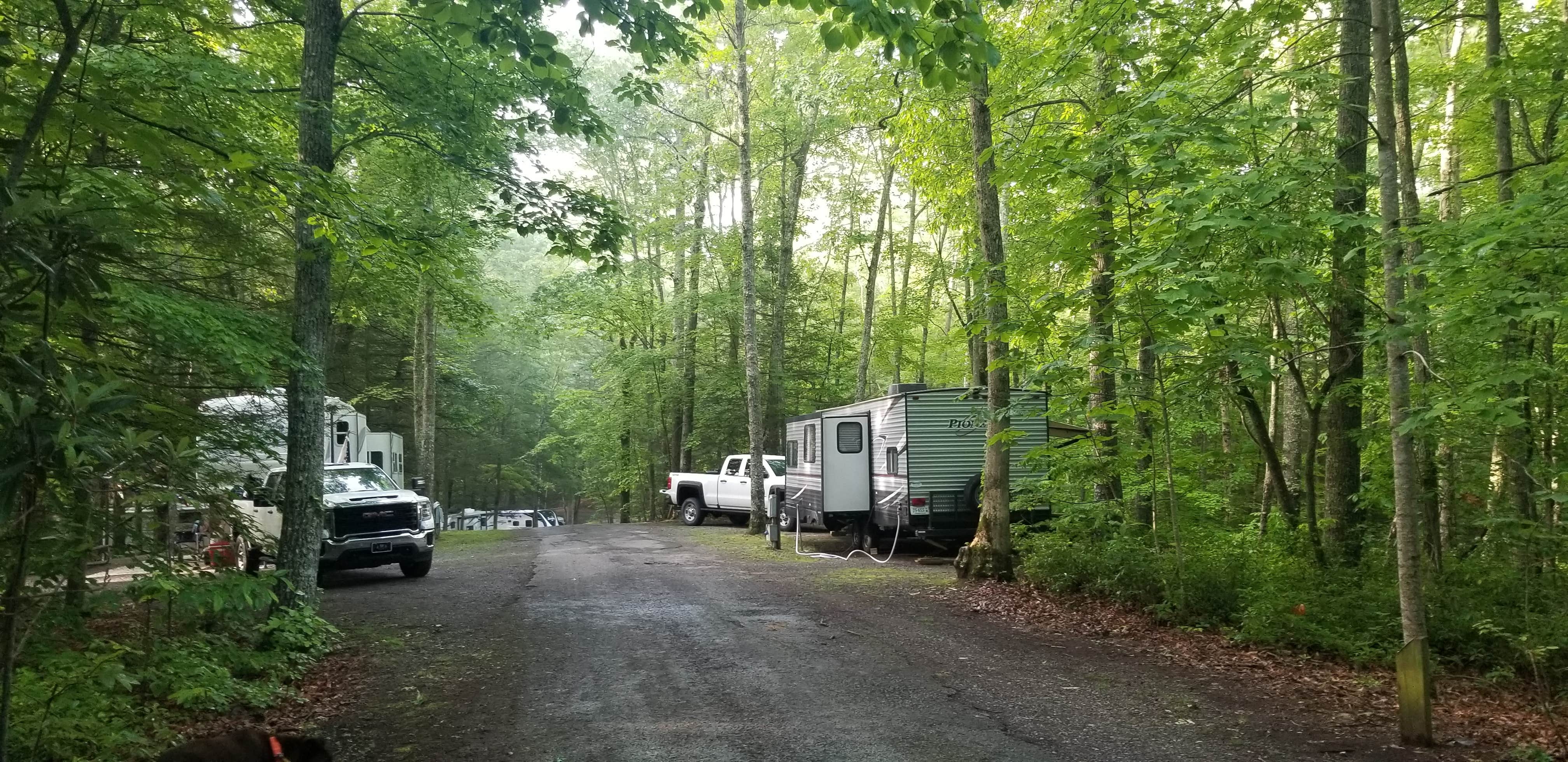 Katrin M.'s photo of rv camping at Breaks Interstate Park Campground near Fishtrap Lake