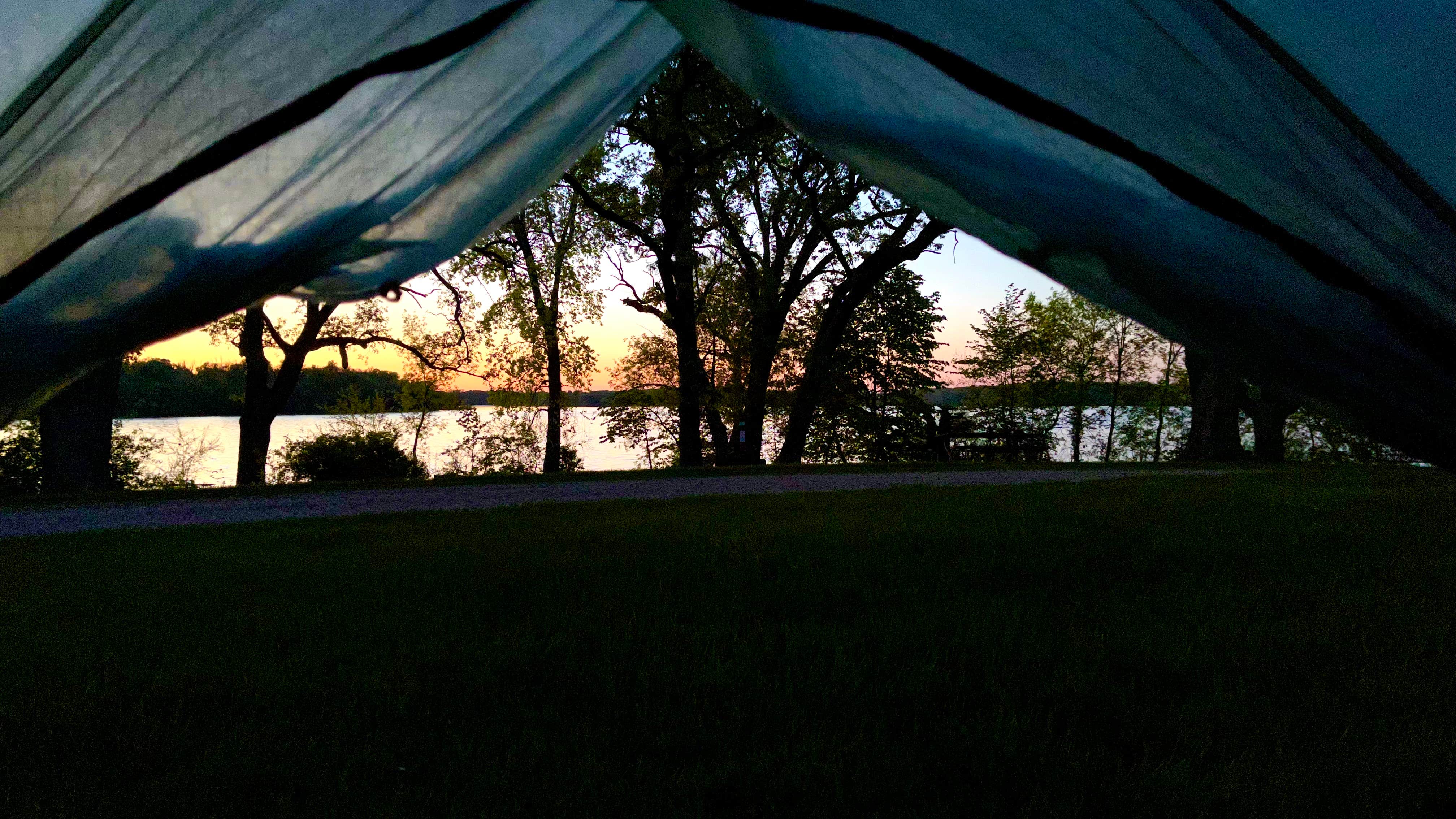 Bradley B.'s photo of tent camping at Iowa Lake Co Campground near Skyline, MN