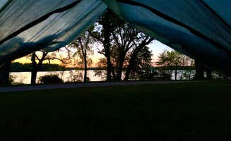 Bradley B.'s photo of tent camping at Iowa Lake Co Campground near Spencer, IA