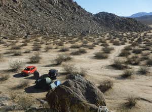 Blair Valley Primitive Campground — Anza-Borrego Desert State Park