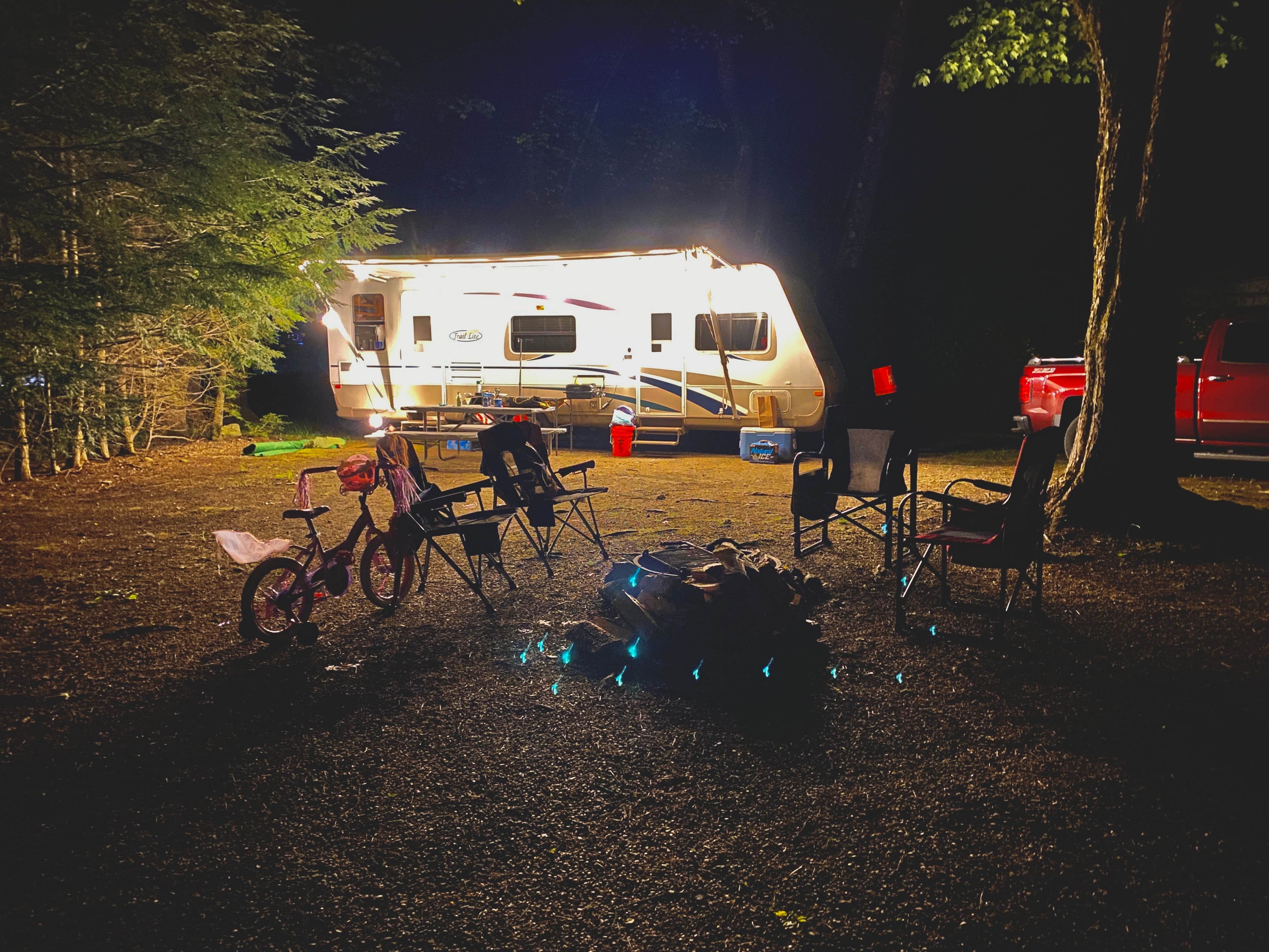 Amy A.'s photo of rv camping at Mt. Greylock Campsite Park near West Stockbridge, MA