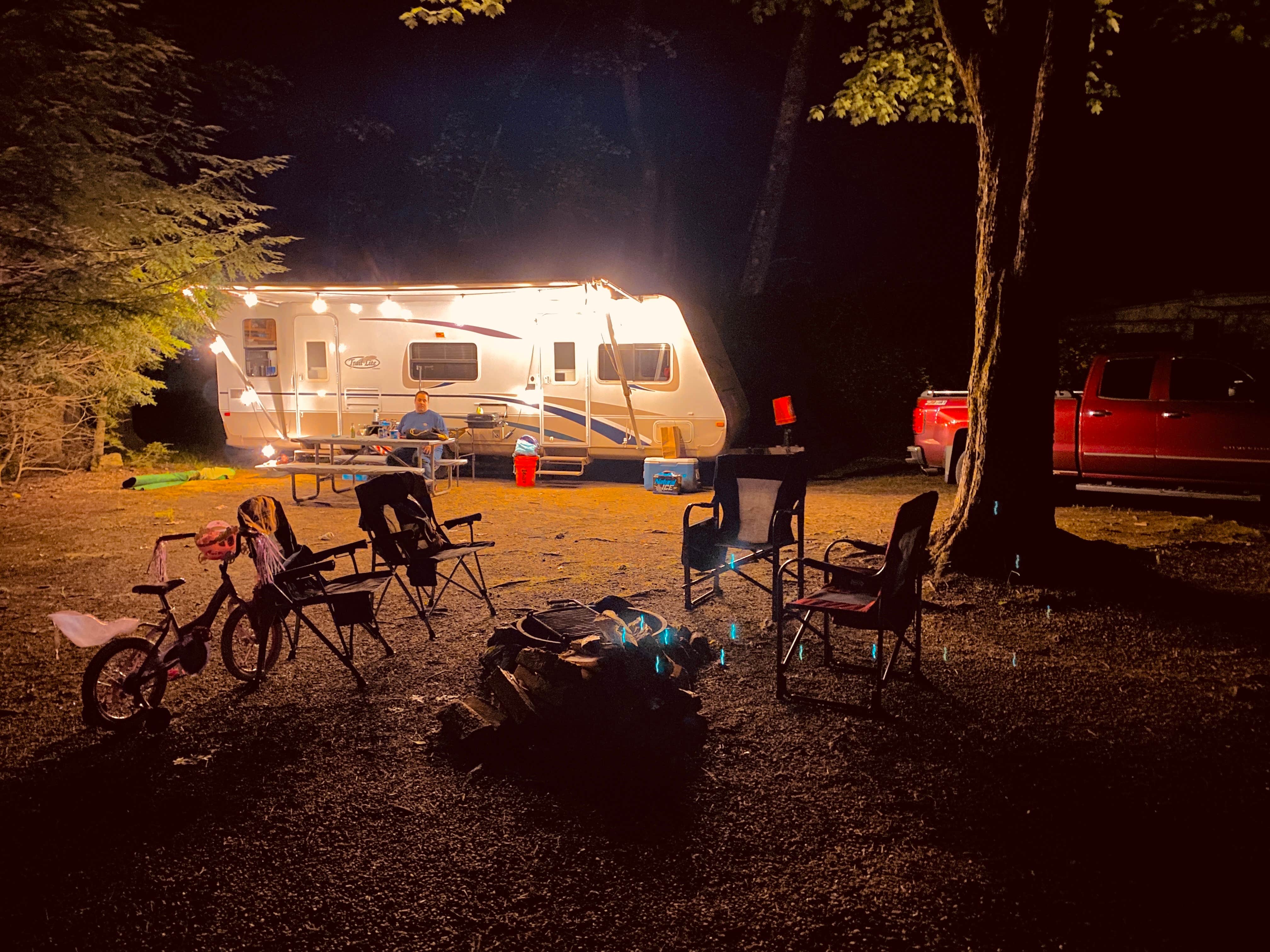 Amy A.'s photo of rv camping at Mt. Greylock Campsite Park near Lenox, MA