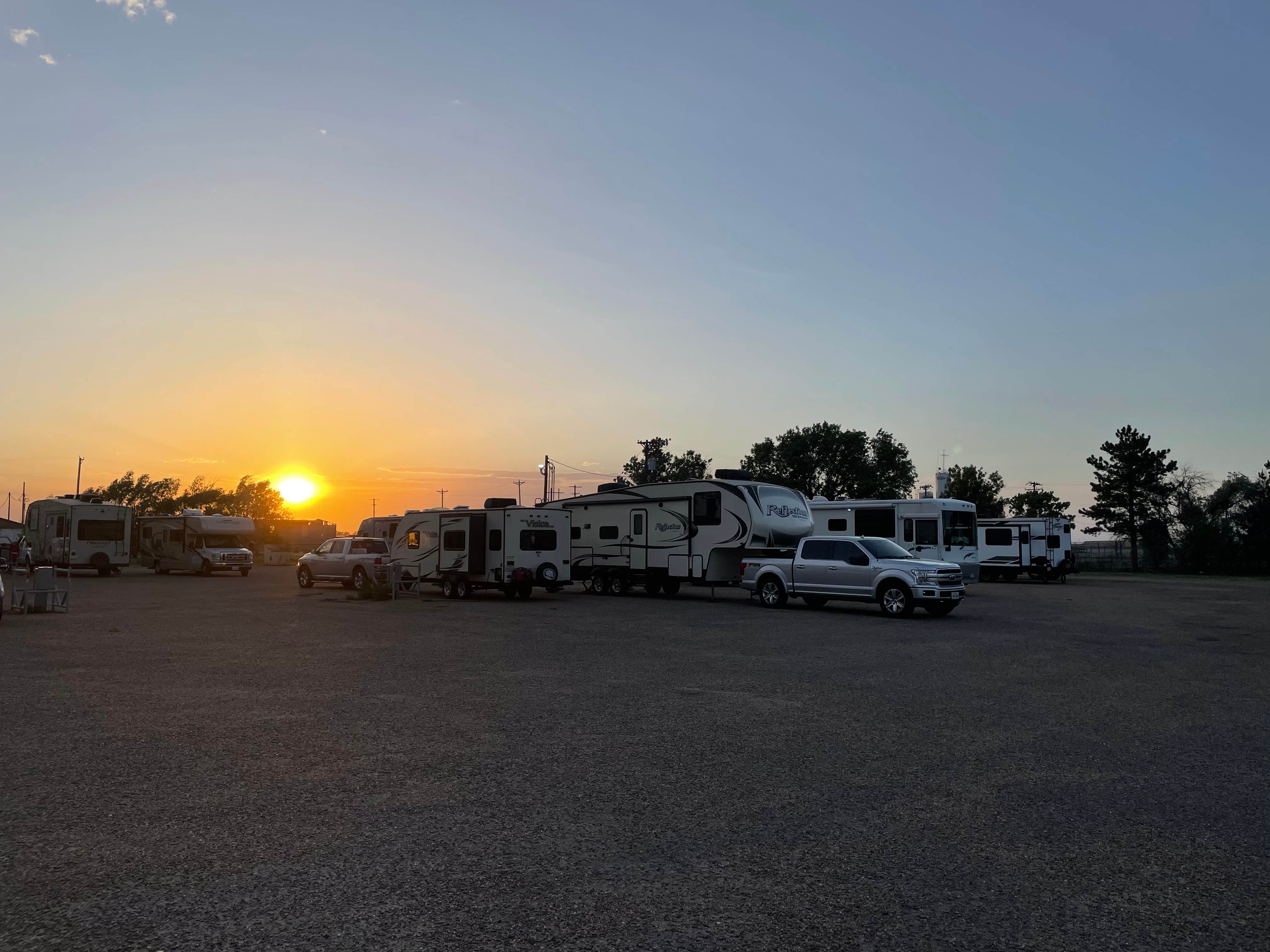 Abigail U.'s photo of rv camping at Texhoma Park near Lake Meredith National Recreation Area