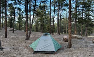 Sam P.'s photo of a dispersed camping area at Buffalo Creek Recreation Area near Denver, CO