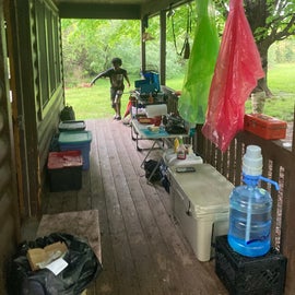 Shelter C porch