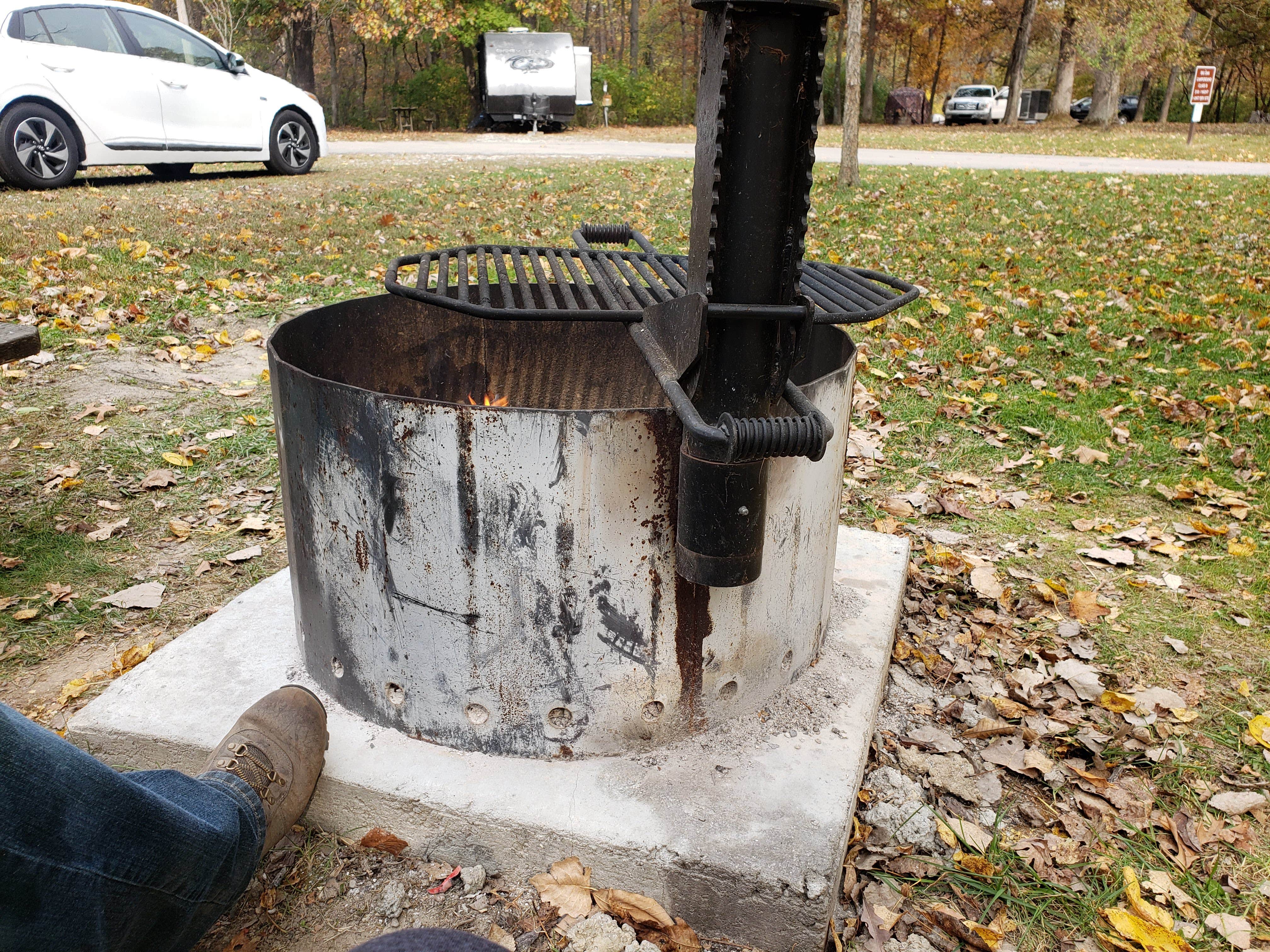 Camper-submitted photo at Big Oaks Campground — Argyle Lake State Park near Colchester, IL
