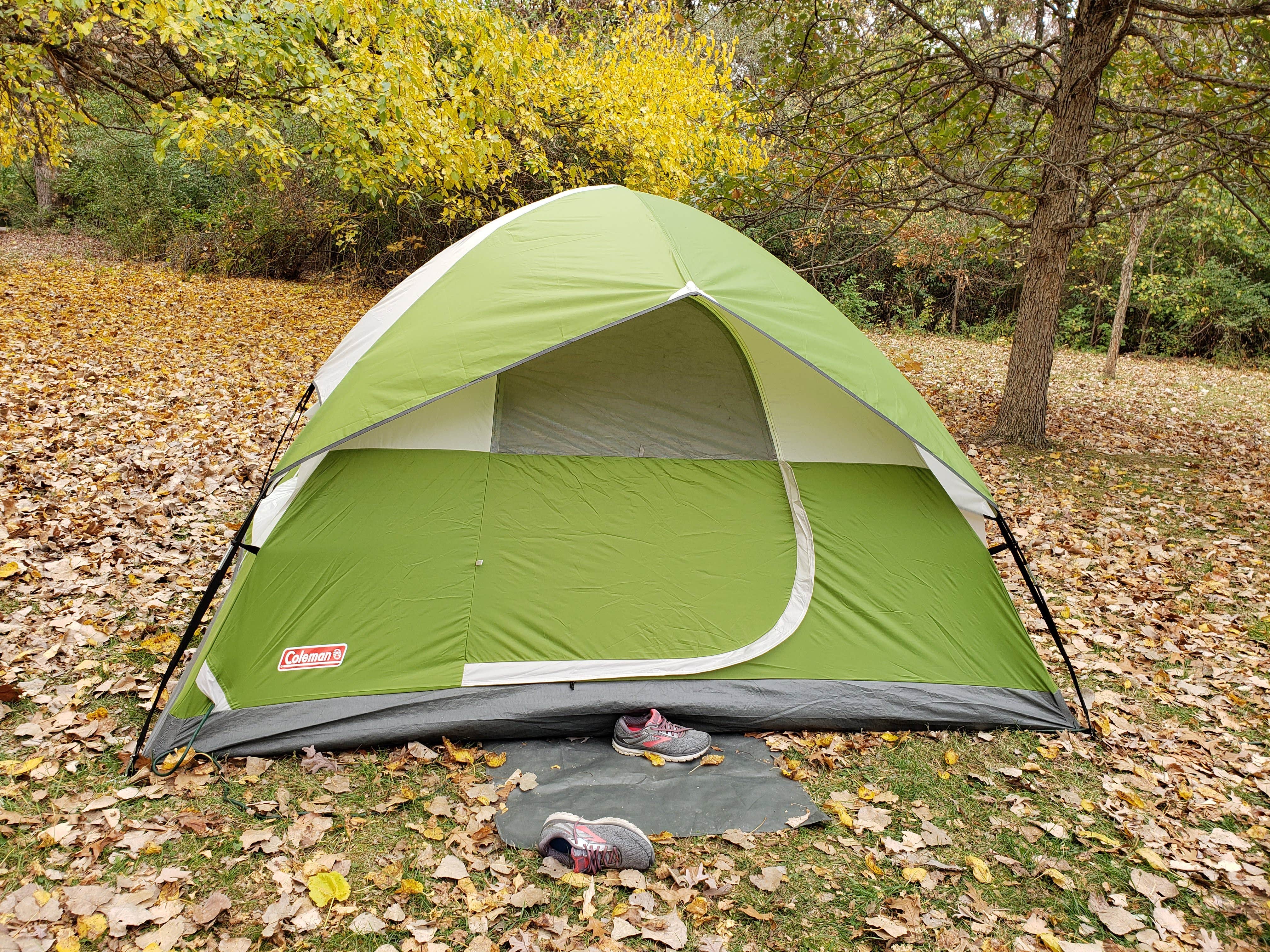 Camping near Spring Lake Park: Big Oaks Campground — Argyle Lake State Park, Colchester, Illinois