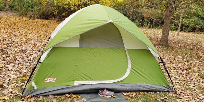 Camper submitted image from Big Oaks Campground — Argyle Lake State Park