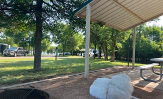 Never Sitting S.'s photo of camping with pets at COE Lake Waco Speegleville Park near Moody, TX