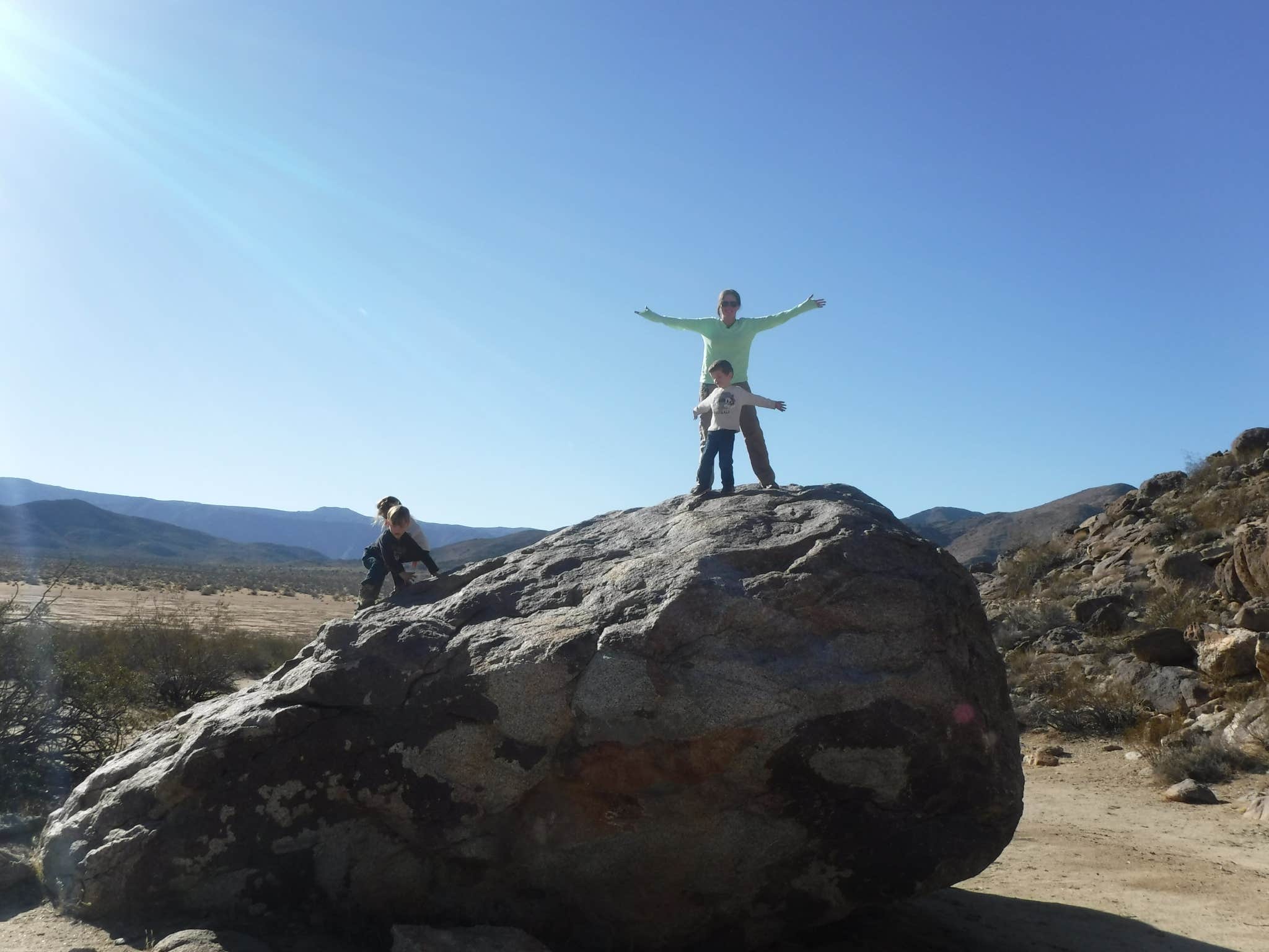 Blair Valley Primitive Campground — Anza-Borrego Desert State Park