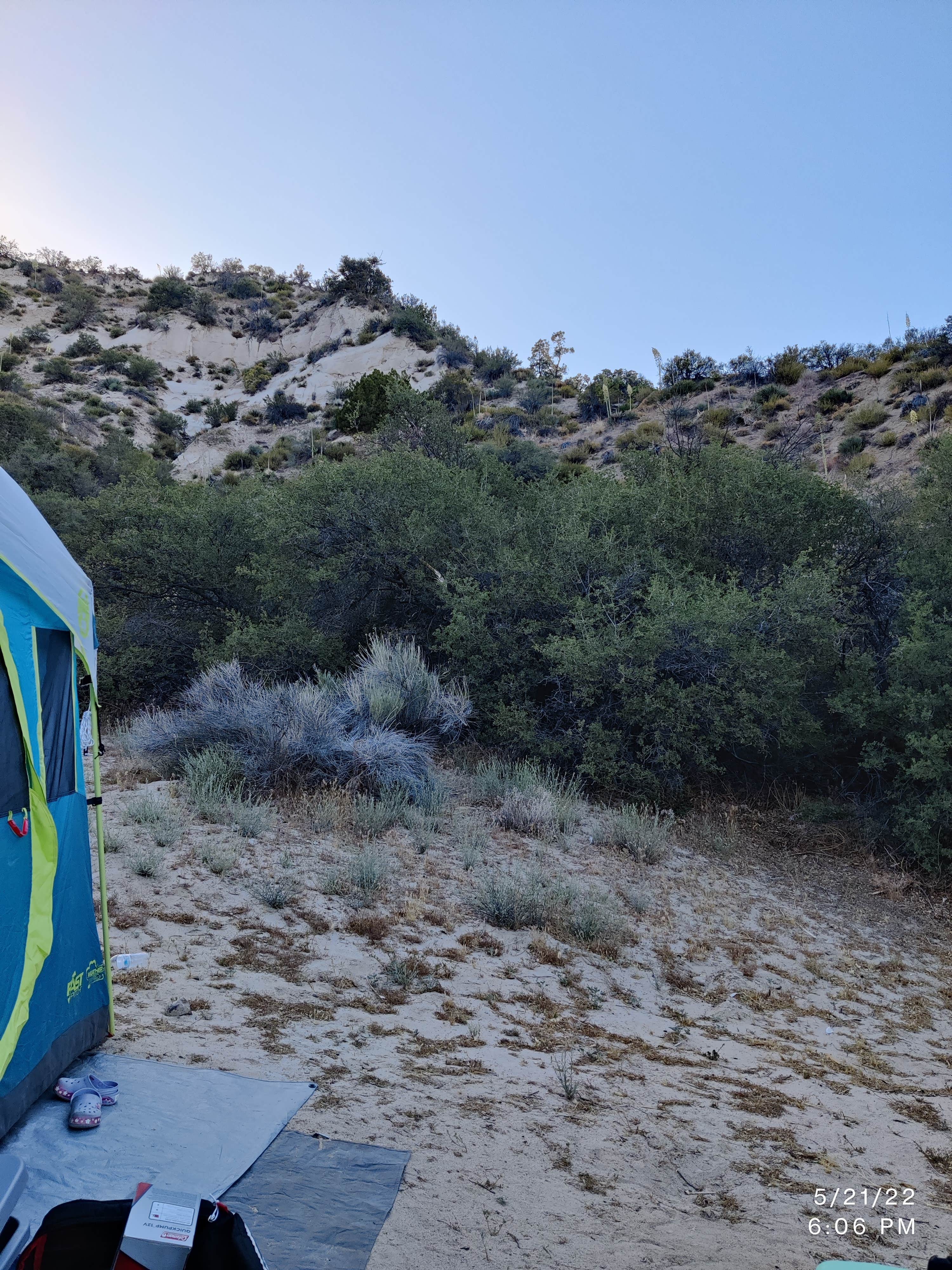 Mario M.'s photo of rv camping at Los Alamos Campground at Pyramid Lake near Lebec, CA