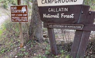 Justin's photo of camping with pets at Spire Rock Campground near Ennis, MT