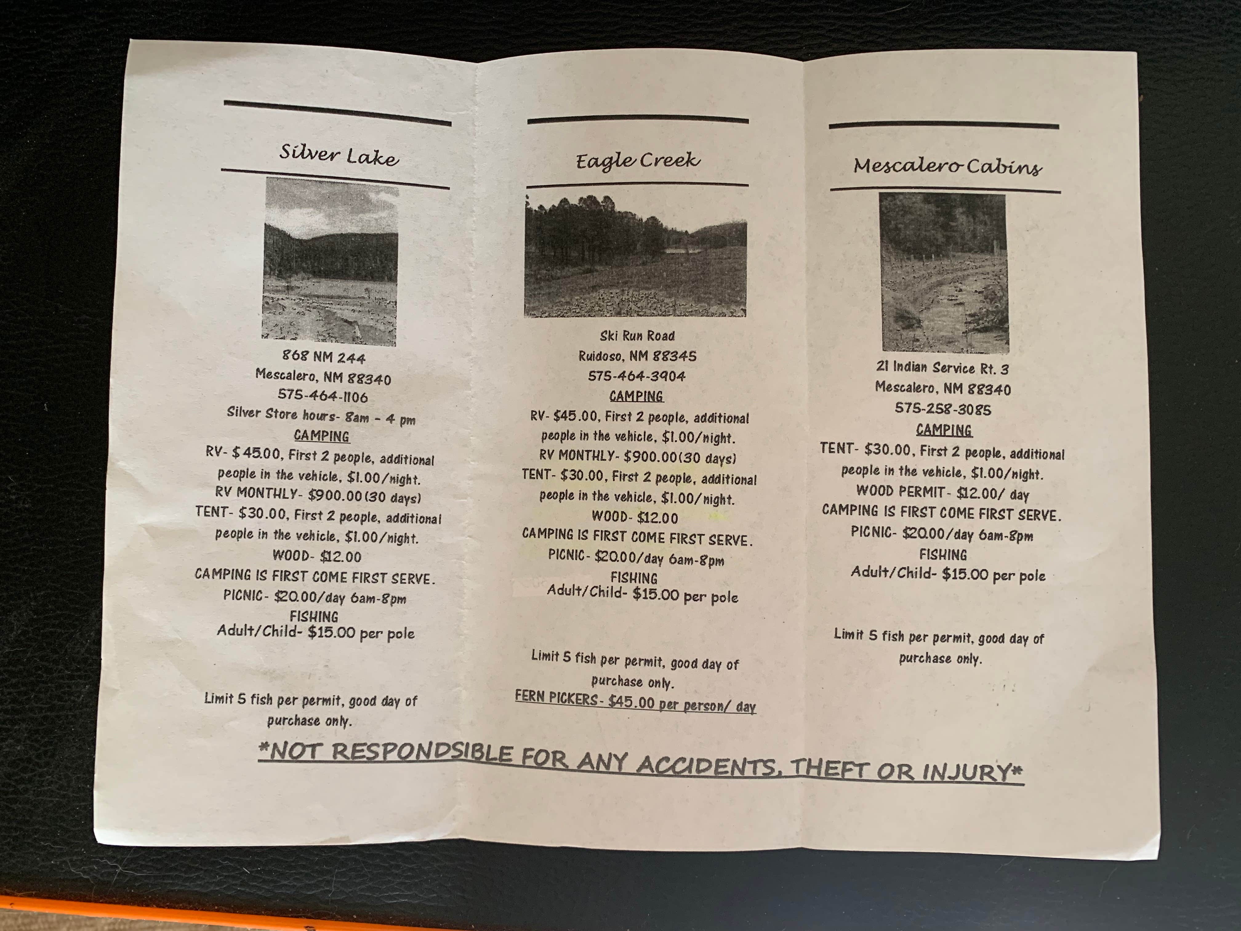Camper submitted image from Eagle Creek Mescalero Cabins - 3