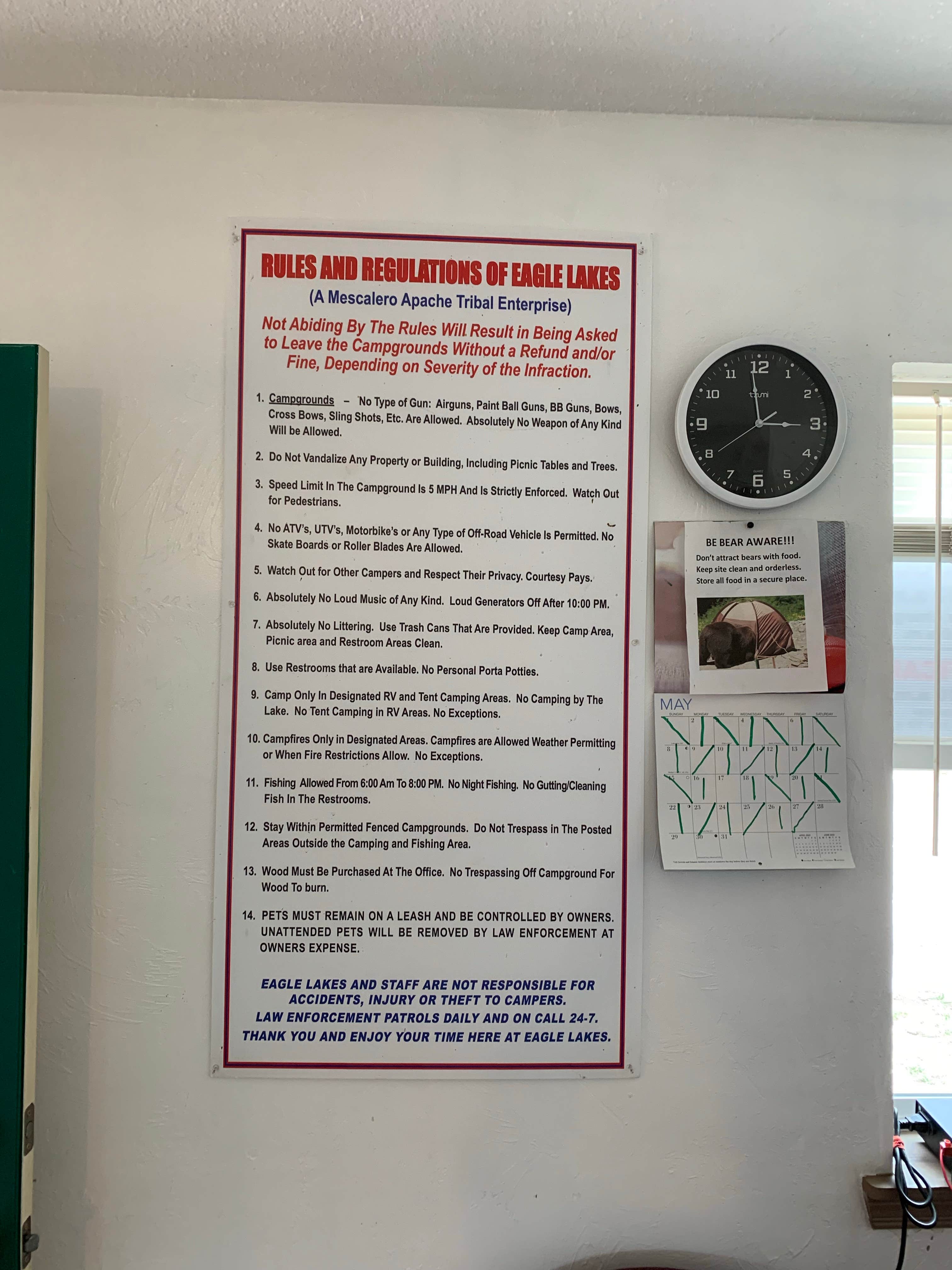 Camper-submitted photo at Eagle Creek Mescalero Cabins near Ruidoso, NM