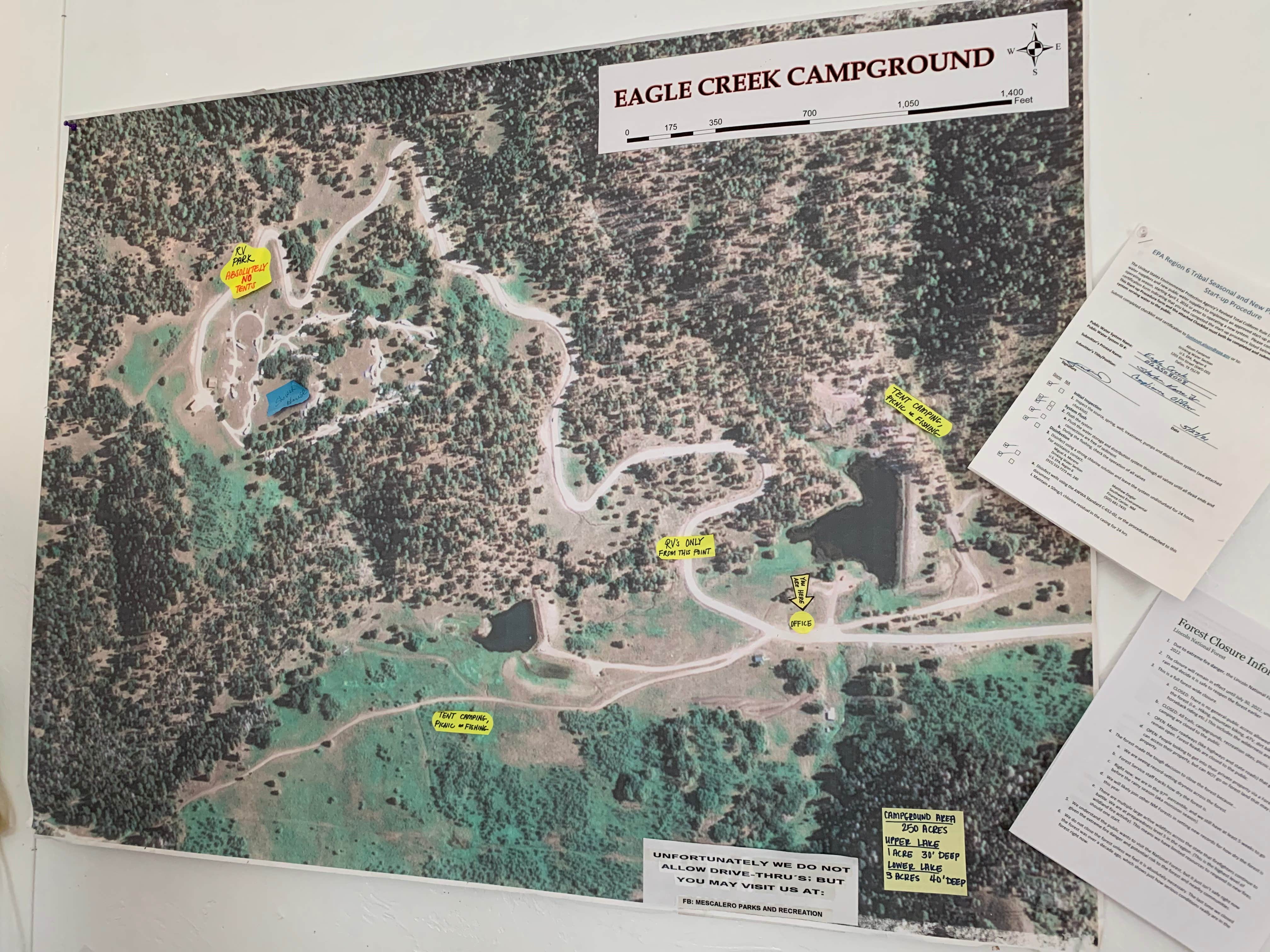 Camper-submitted photo at Eagle Creek Mescalero Cabins near Ruidoso, NM