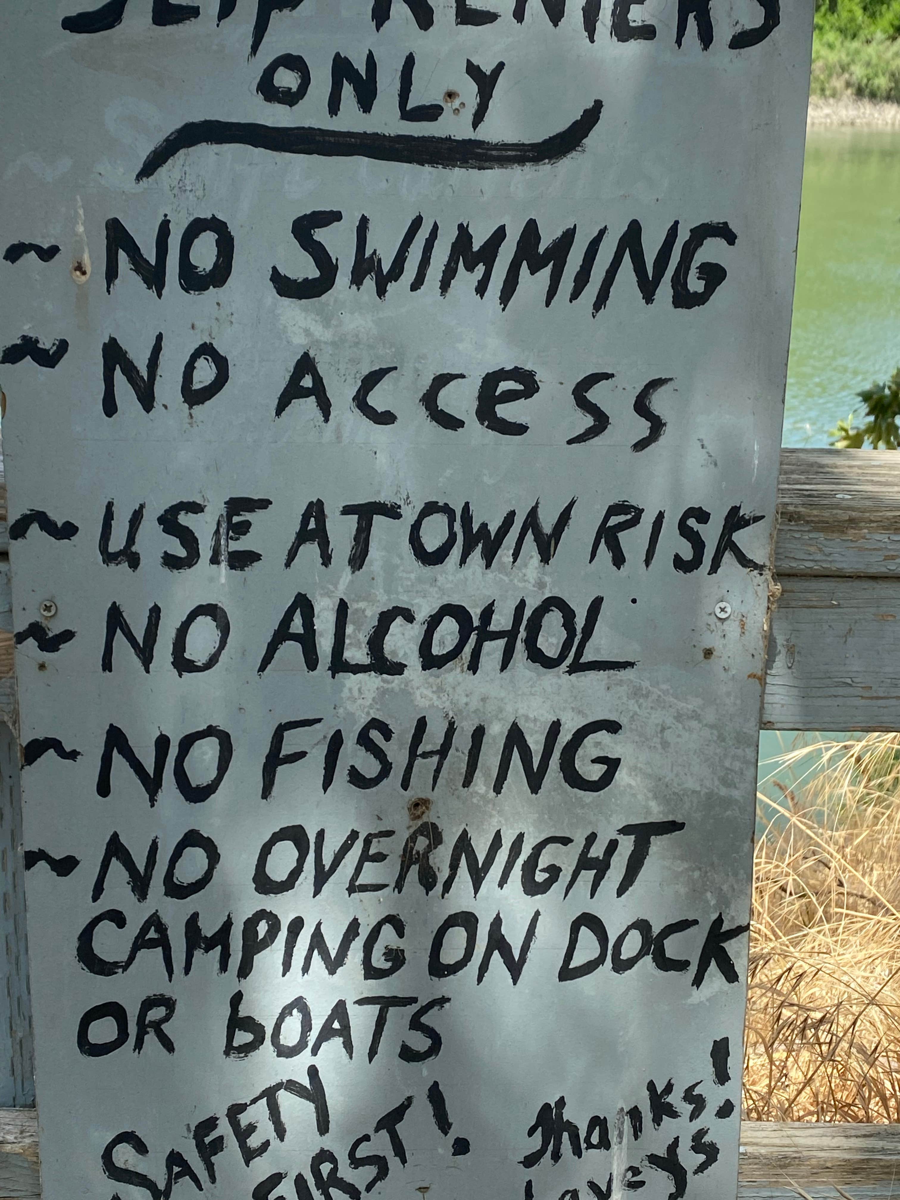 Camper-submitted photo at Loveys Landing RV Park and Marina near Williams, CA